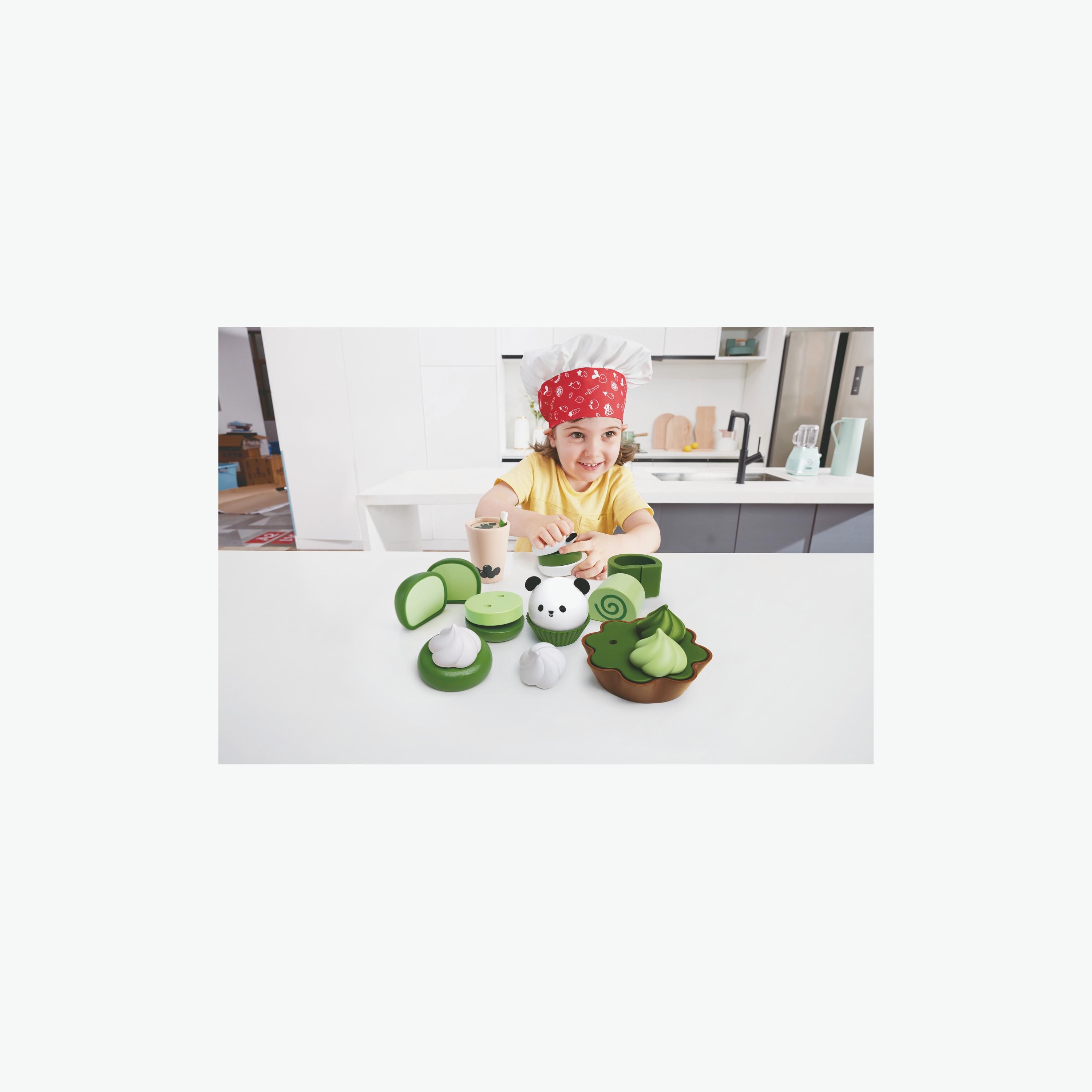 Hape Green Tea Dessert Set Food Playset-toys-roleplay-playfoods-image-2