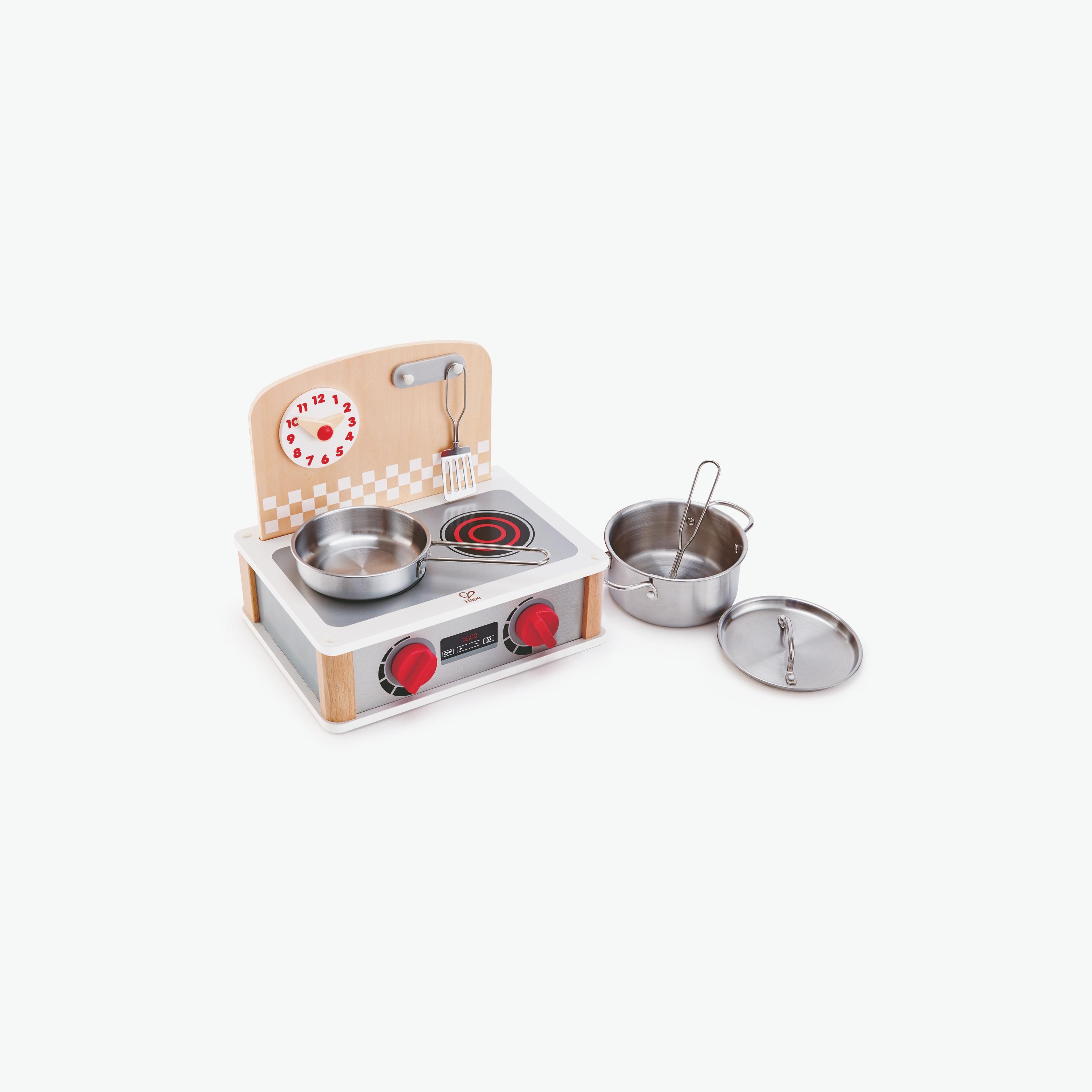 Hape 2-in-1 Kitchen & Food Grill Set-toys-roleplay-playfoods-image-1