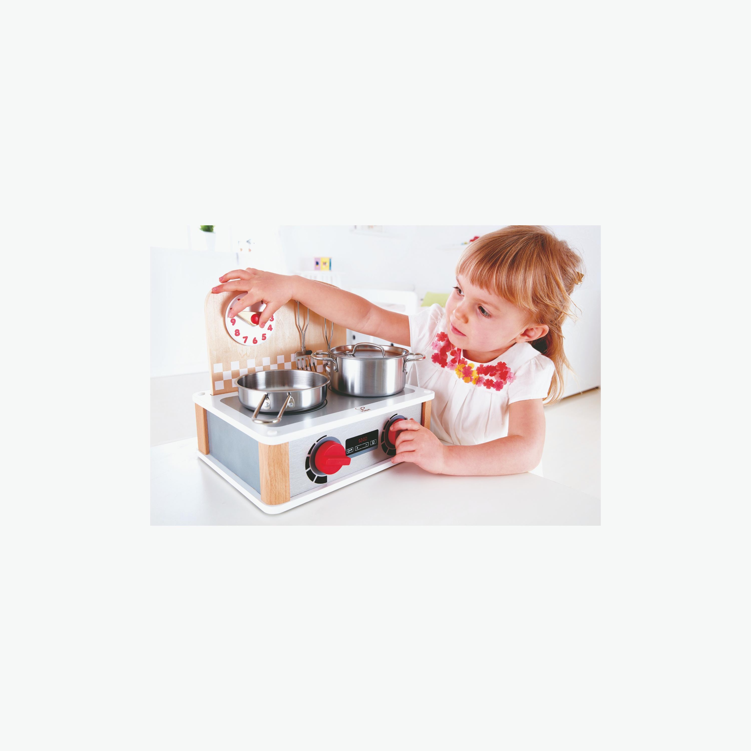 Hape 2-in-1 Kitchen & Food Grill Set-toys-roleplay-playfoods-image-5