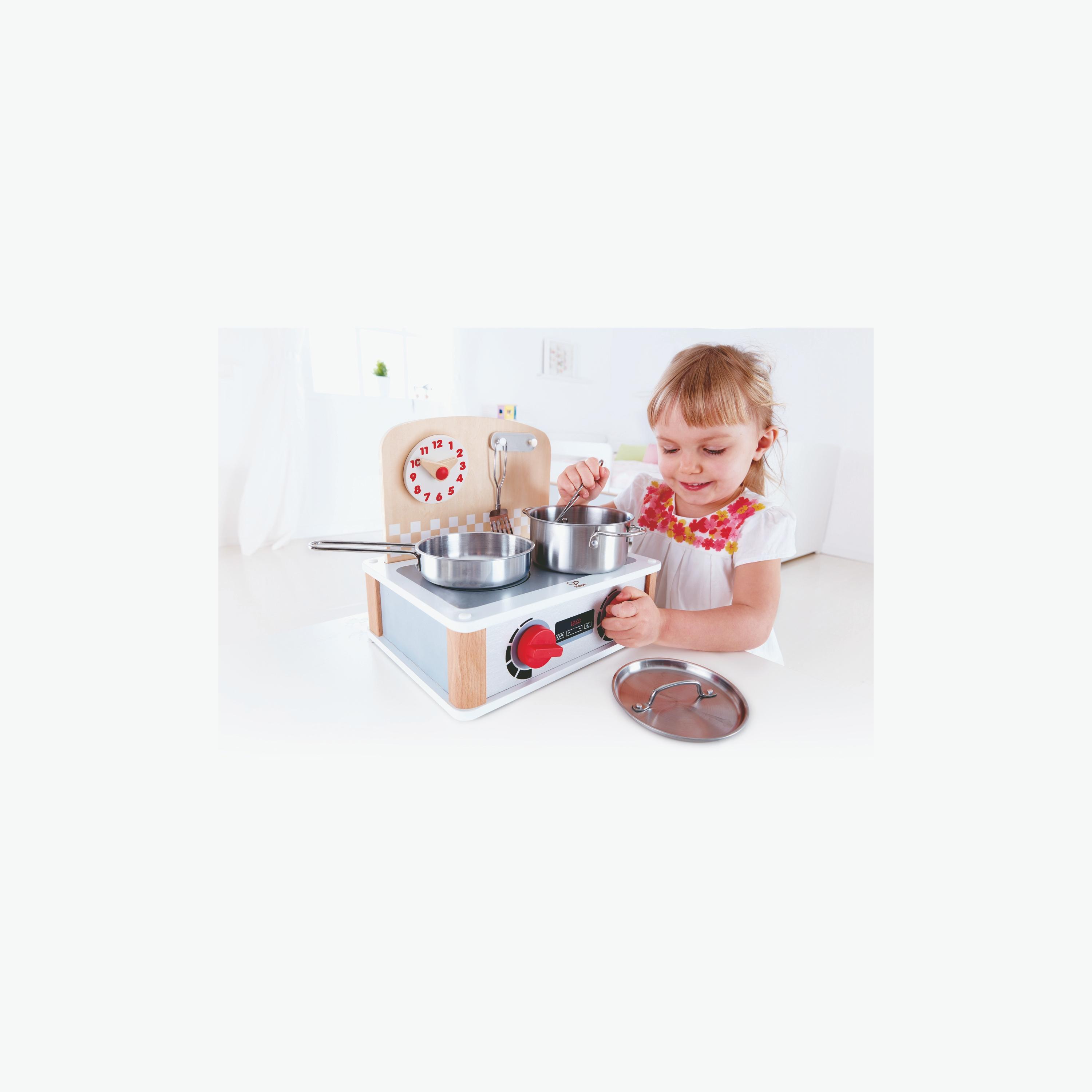 Hape 2-in-1 Kitchen & Food Grill Set-toys-roleplay-playfoods-image-6
