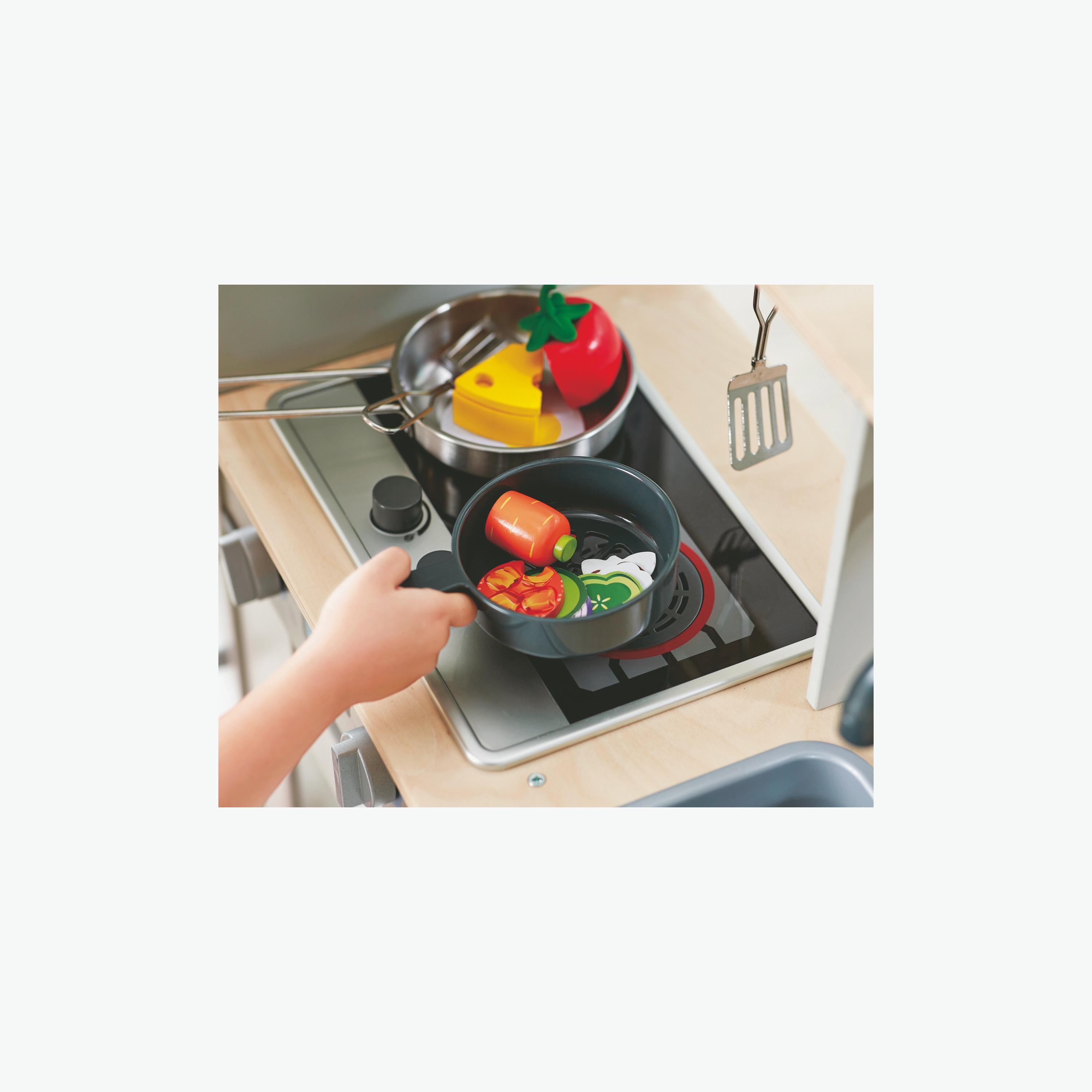 مجموعة ألعاب مطبخ هيب ديلوكس مع مقلاة مروحة-toys-roleplay-kitchensets-image-2