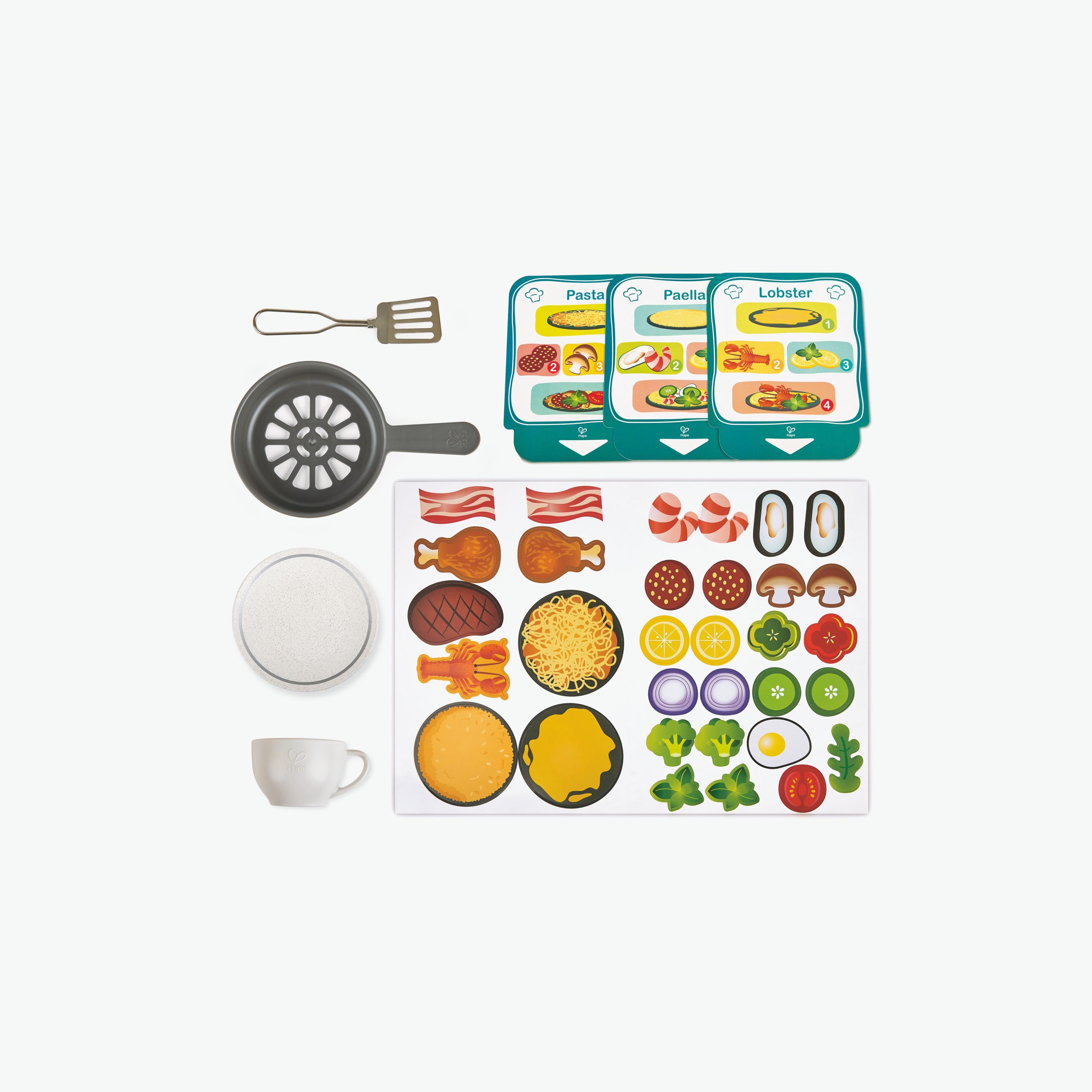 مجموعة ألعاب مطبخ هيب ديلوكس مع مقلاة مروحة-toys-roleplay-kitchensets-image-5