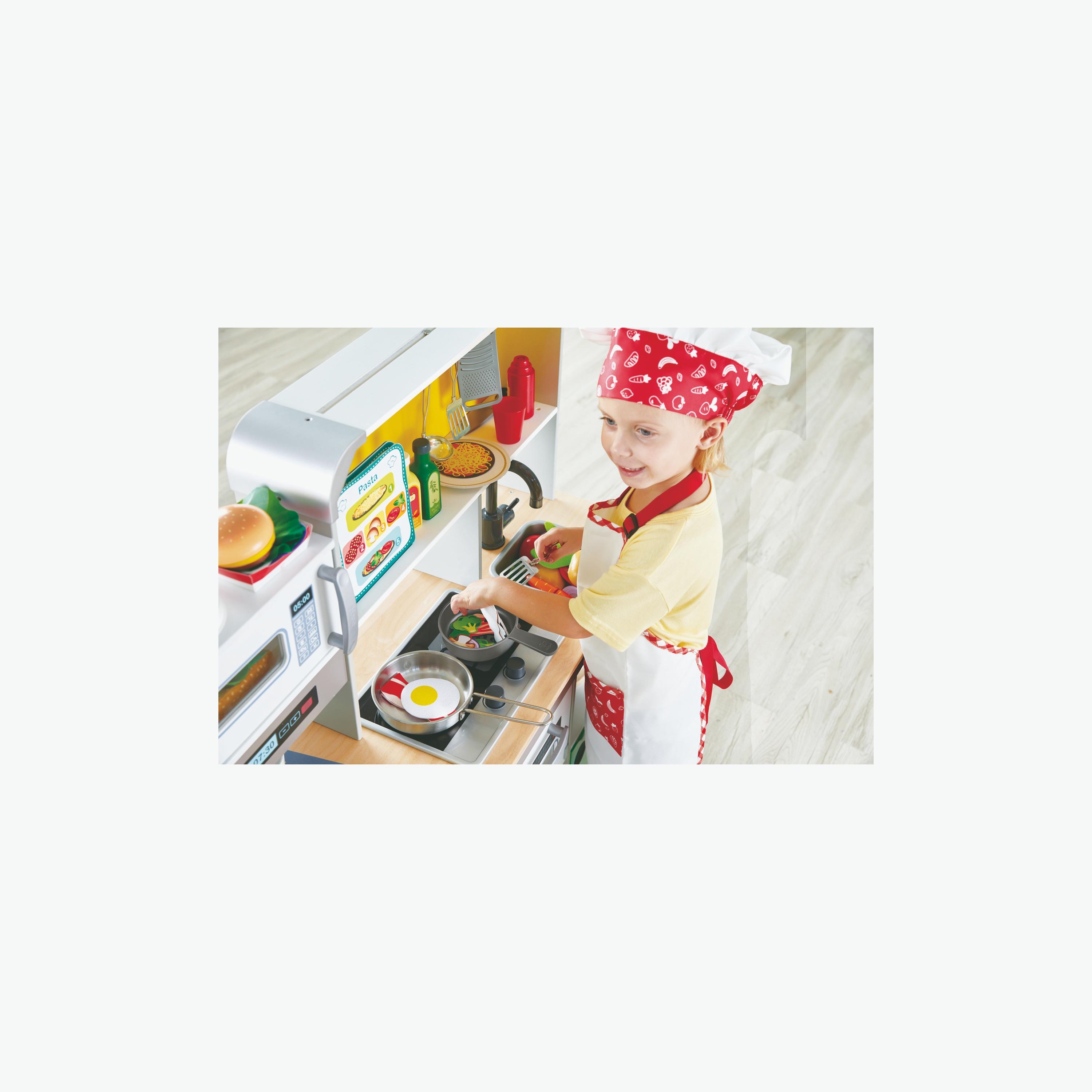 مجموعة ألعاب مطبخ هيب ديلوكس مع مقلاة مروحة-toys-roleplay-kitchensets-image-6