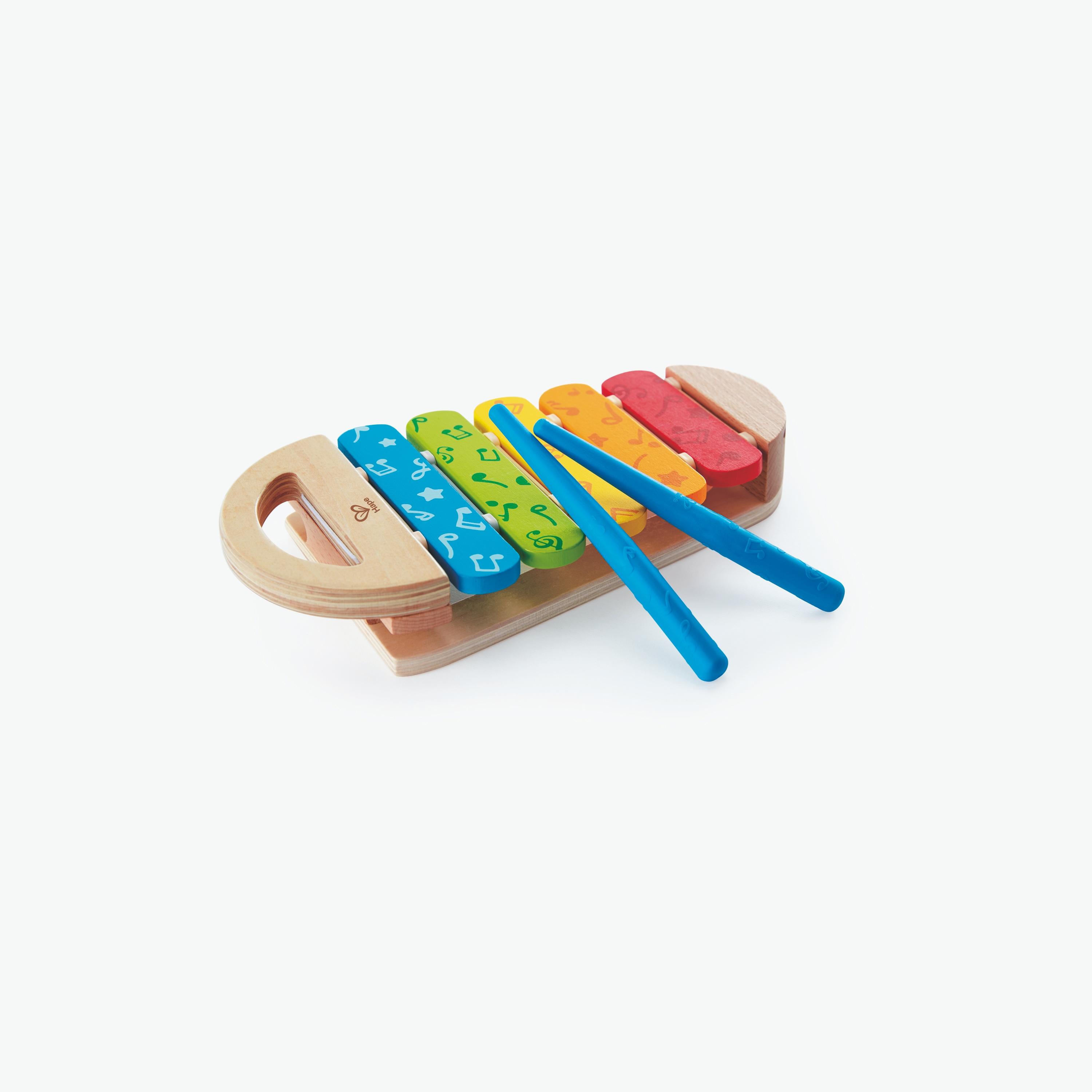 Hape 3-Piece Five-Sound Rainbow Musical Xylophone-toys-educational-musicaltoys-image-1