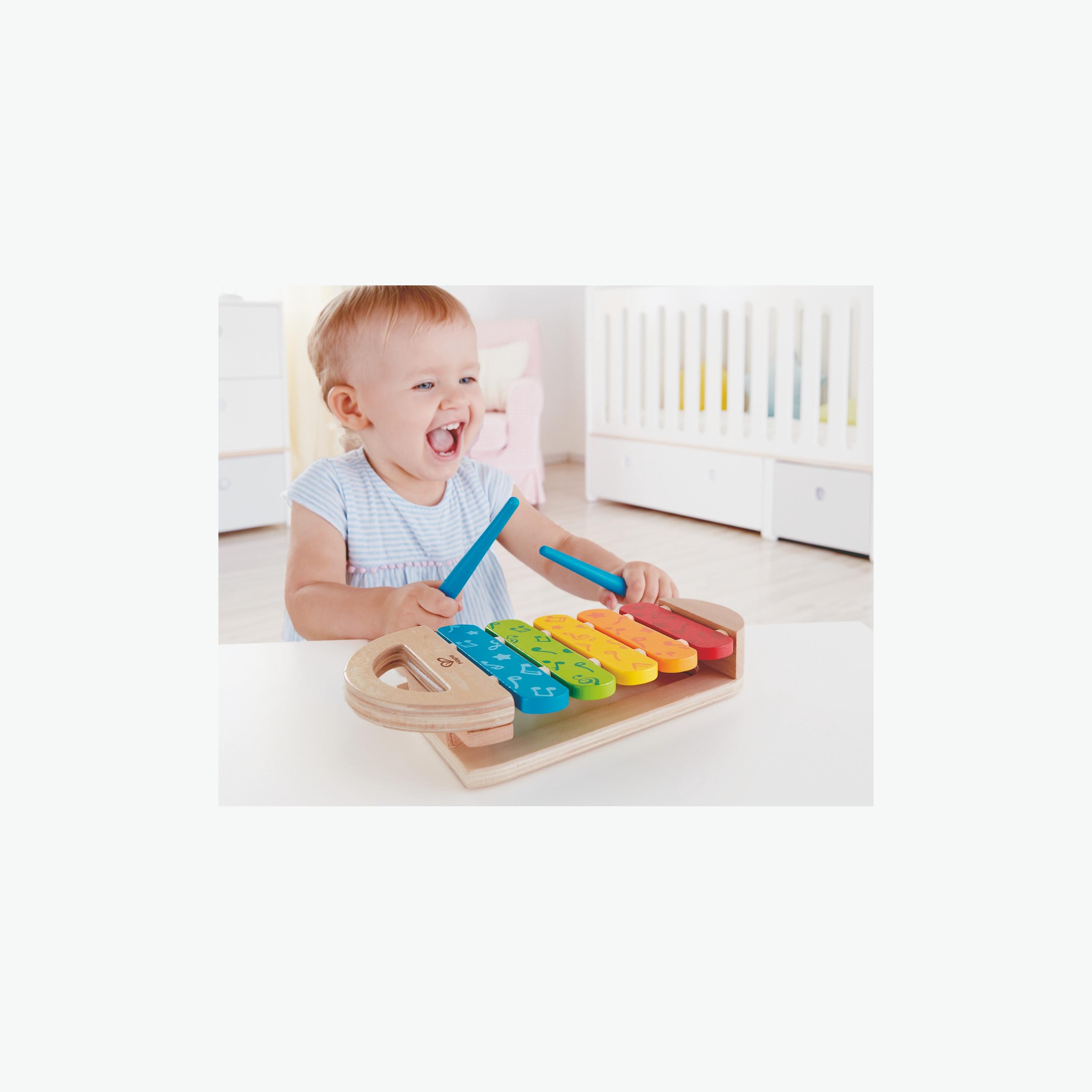 Hape 3-Piece Five-Sound Rainbow Musical Xylophone-toys-educational-musicaltoys-image-2