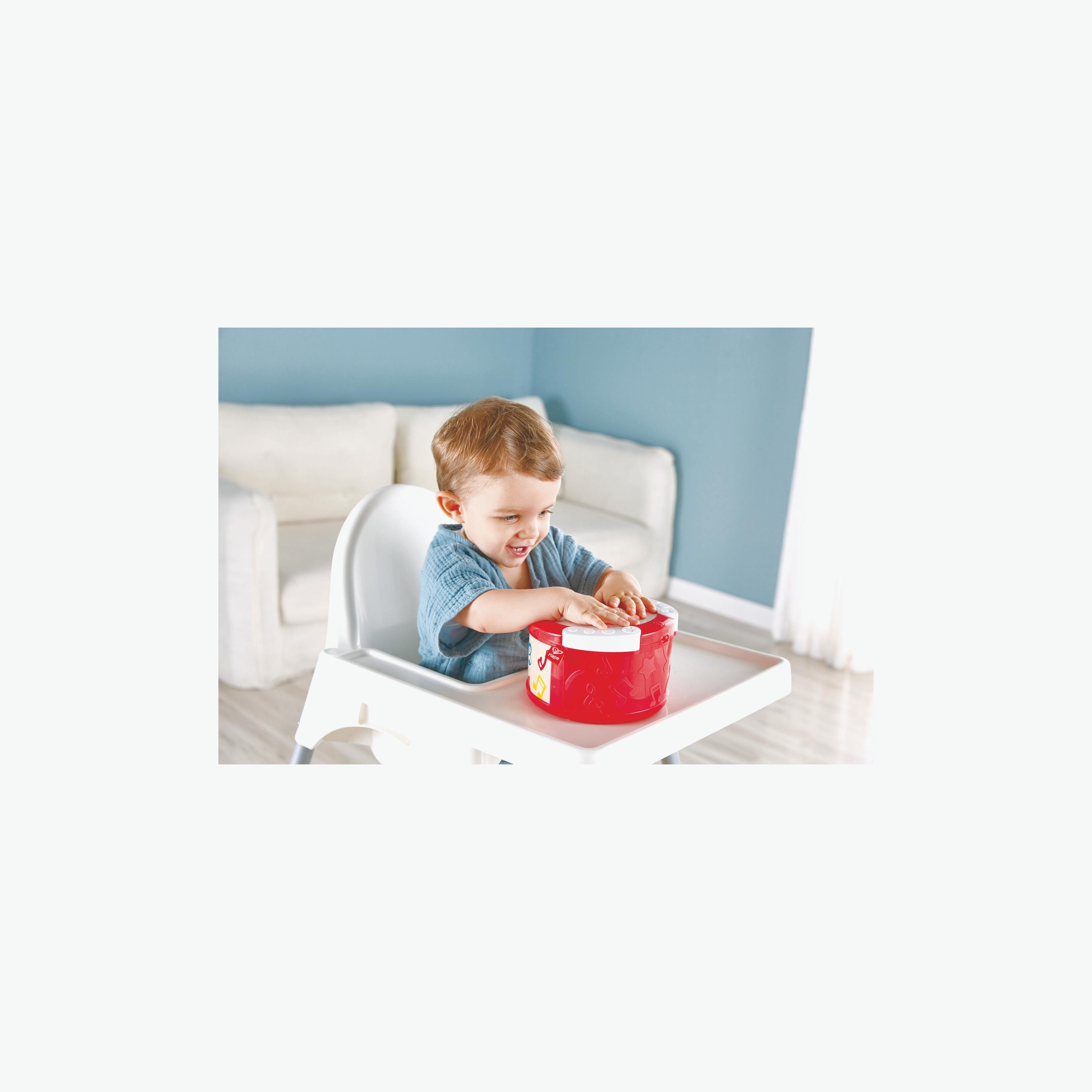 Hape 3-Piece Learn with Lights Musical Instrument Drum Set-toys-educational-musicaltoys-image-4