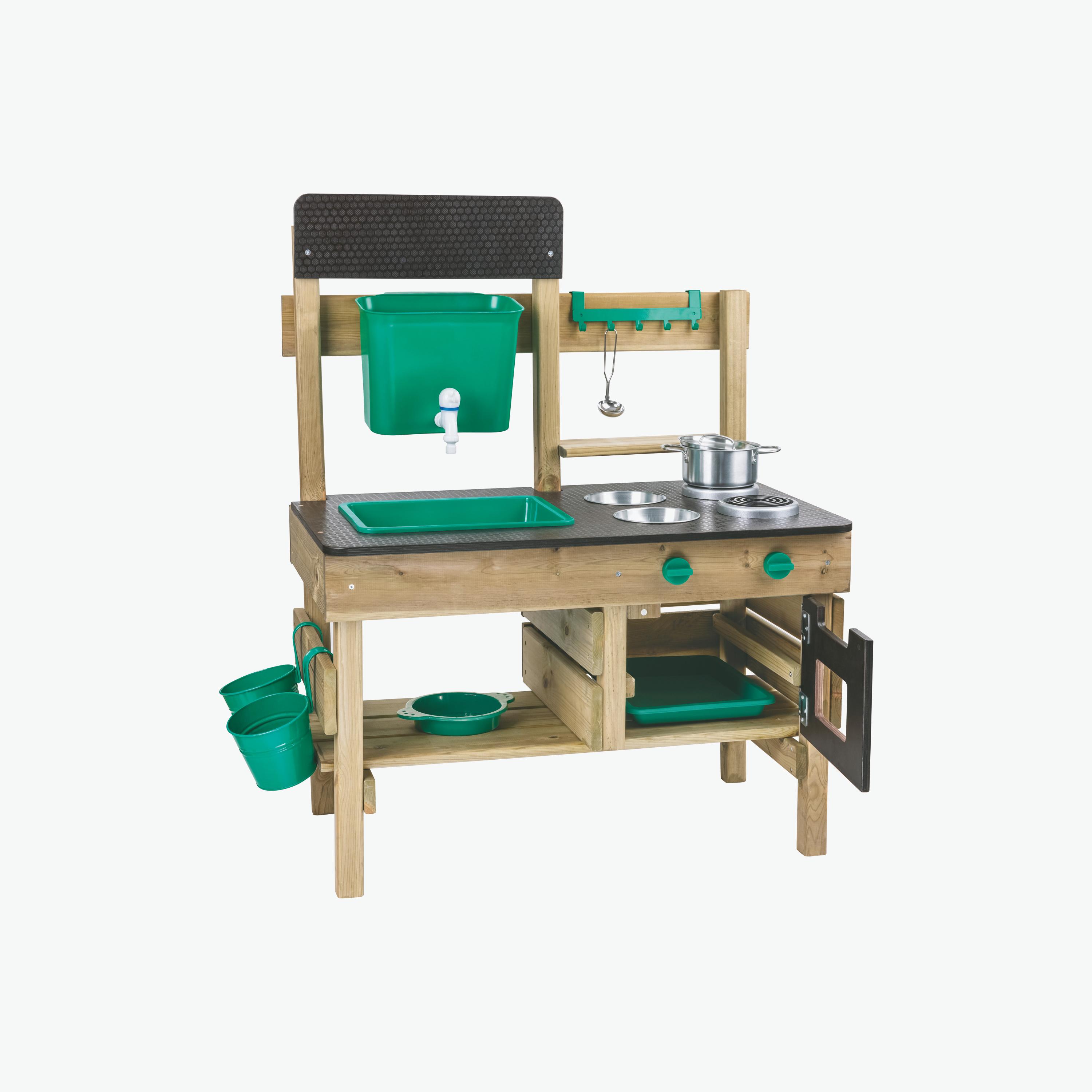 Hape Outdoor Kitchen Playset with Accessories-toys-roleplay-kitchensets-image-1