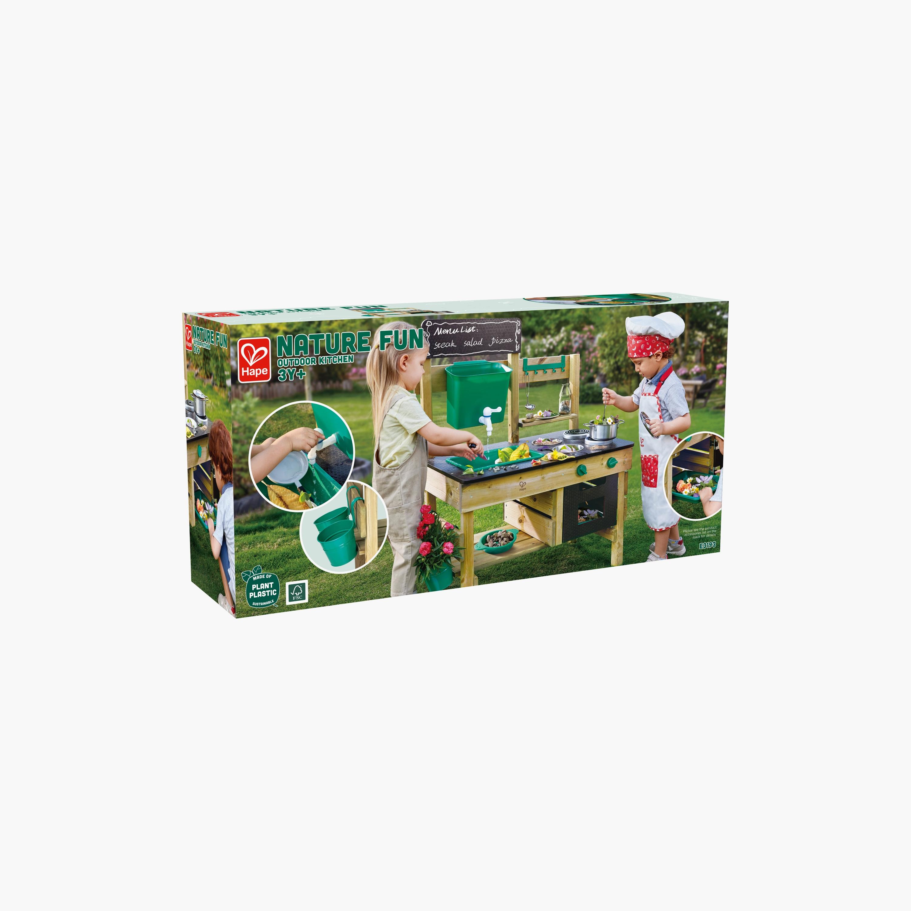 Hape Outdoor Kitchen Playset with Accessories-toys-roleplay-kitchensets-image-9