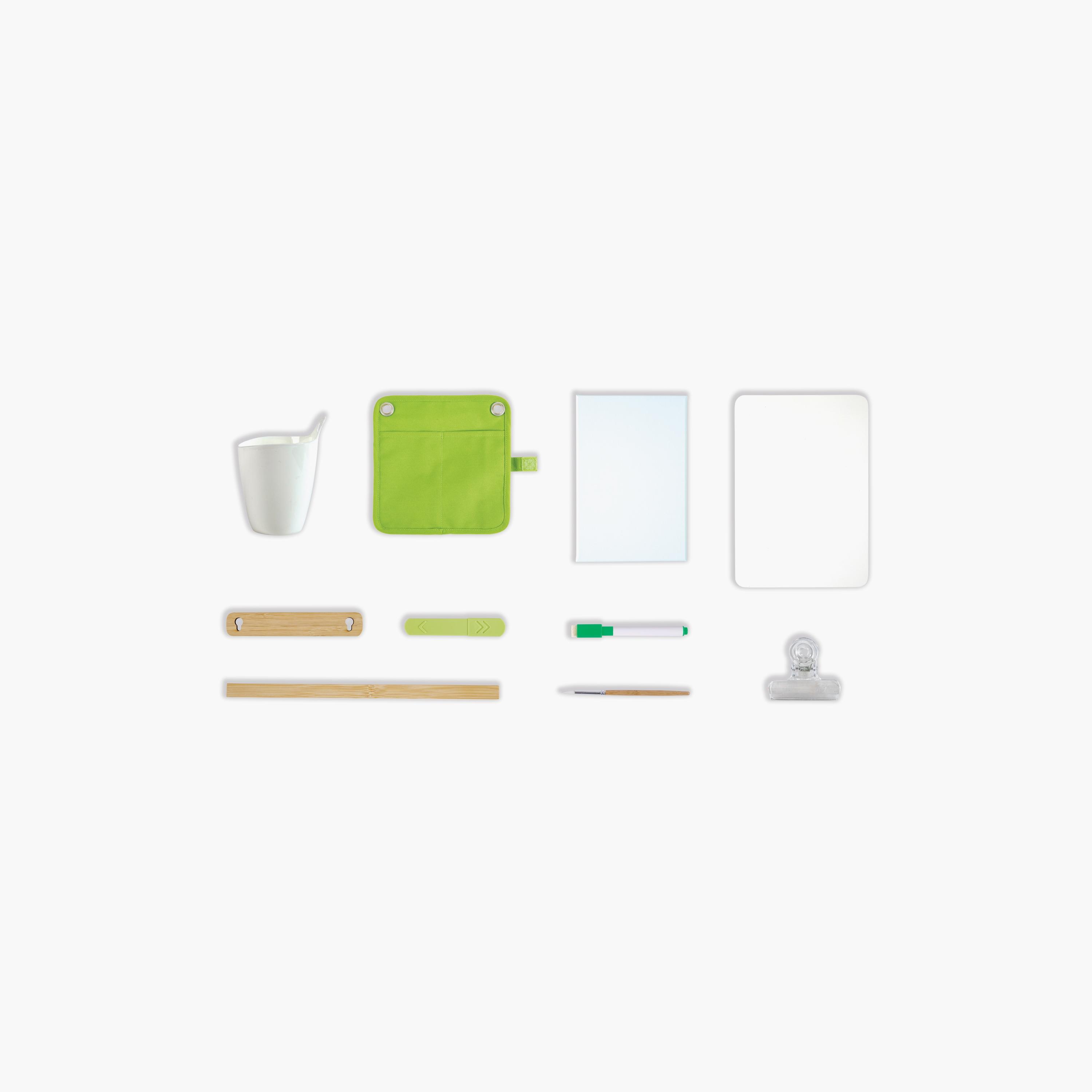 Hape 14-Piece Portable & Eco Friendly Bamboo Easel Arts & Crafts-school-artsandcrafts-image-5