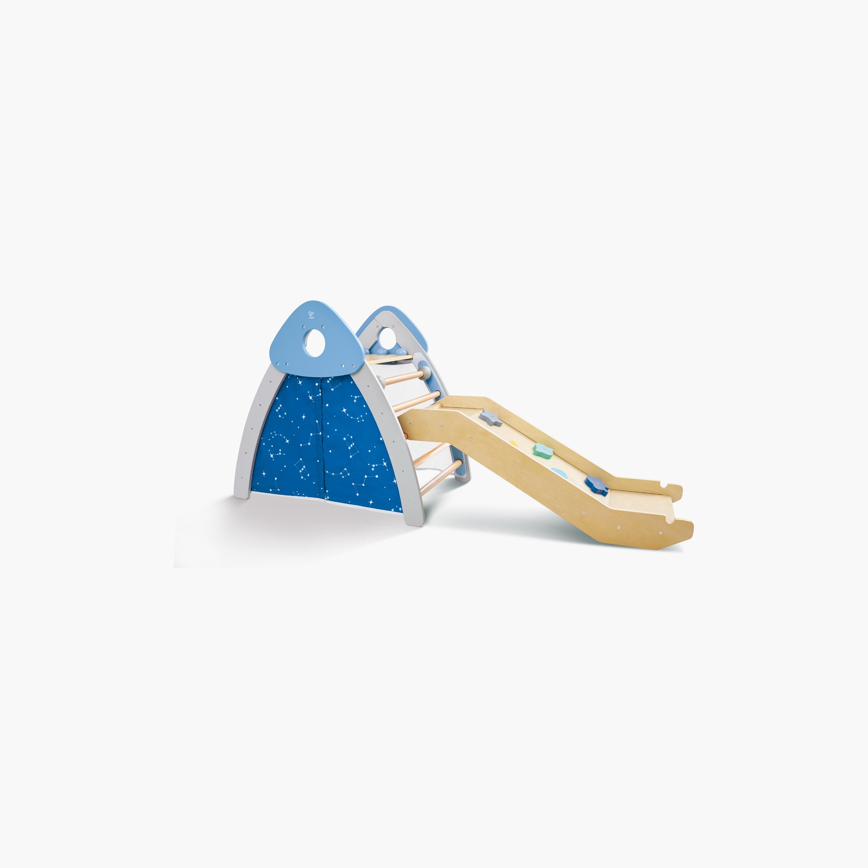 مجموعة تسلق وانزلاق 4 في 1 من هيب-toys-outdoor-slidesandswings-image-1