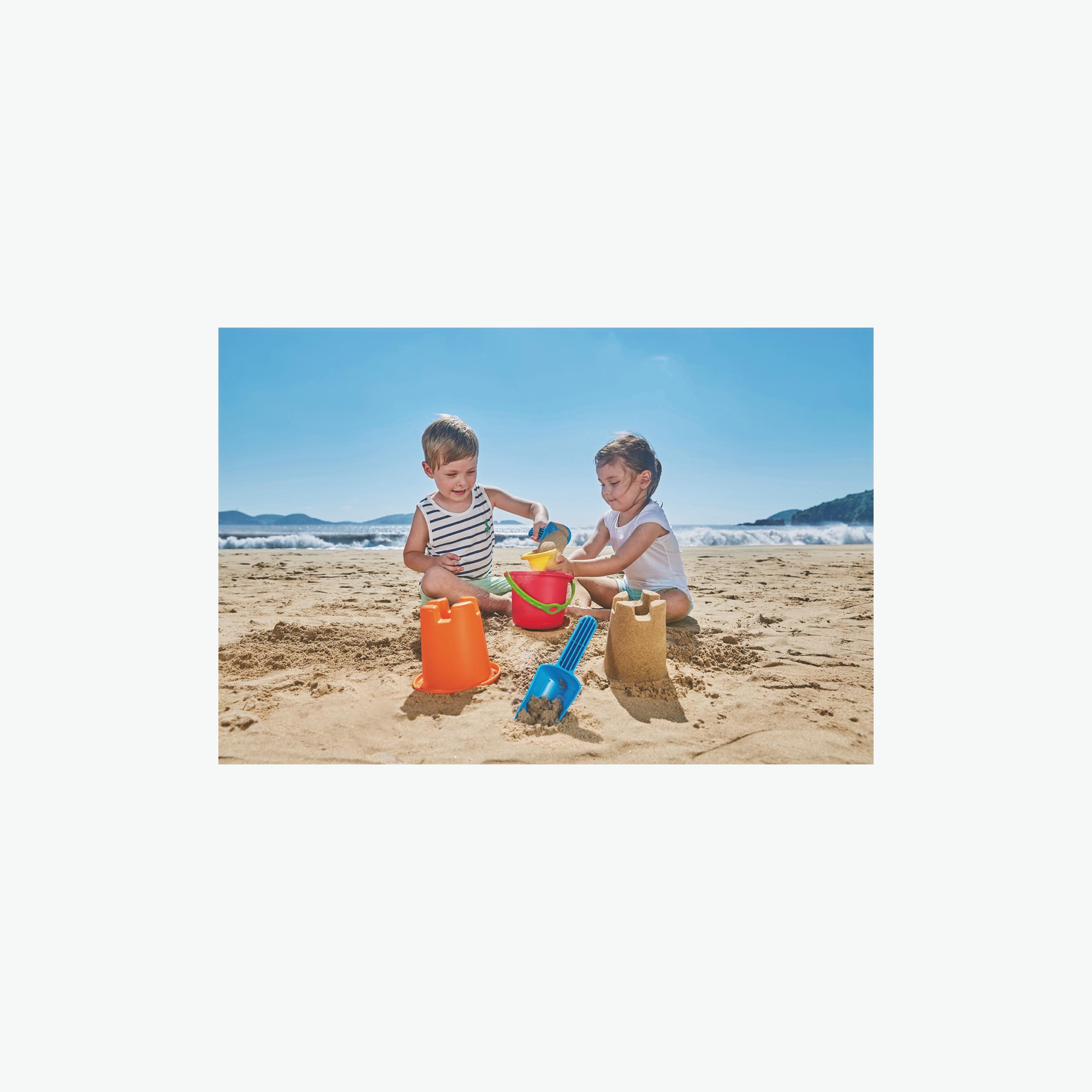 Hape 5-Piece 5-in-1 Sand & Beach Toy Set-toys-outdoor-poolandbeach-beachtoys-image-4
