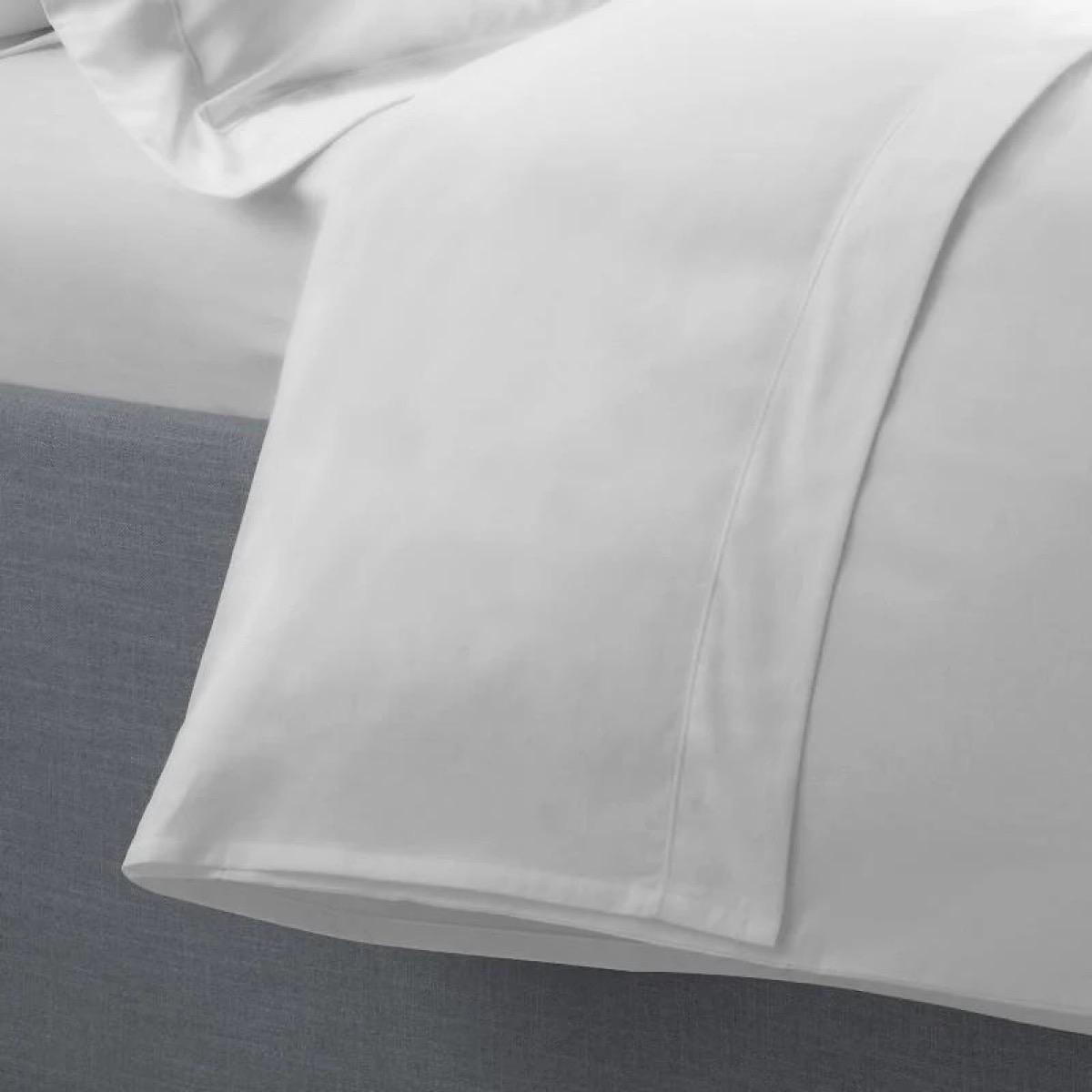 Silentnight Cotton Sateen 250 Thread Count Anti-Allergen Flat Sheet - 230x280 cm