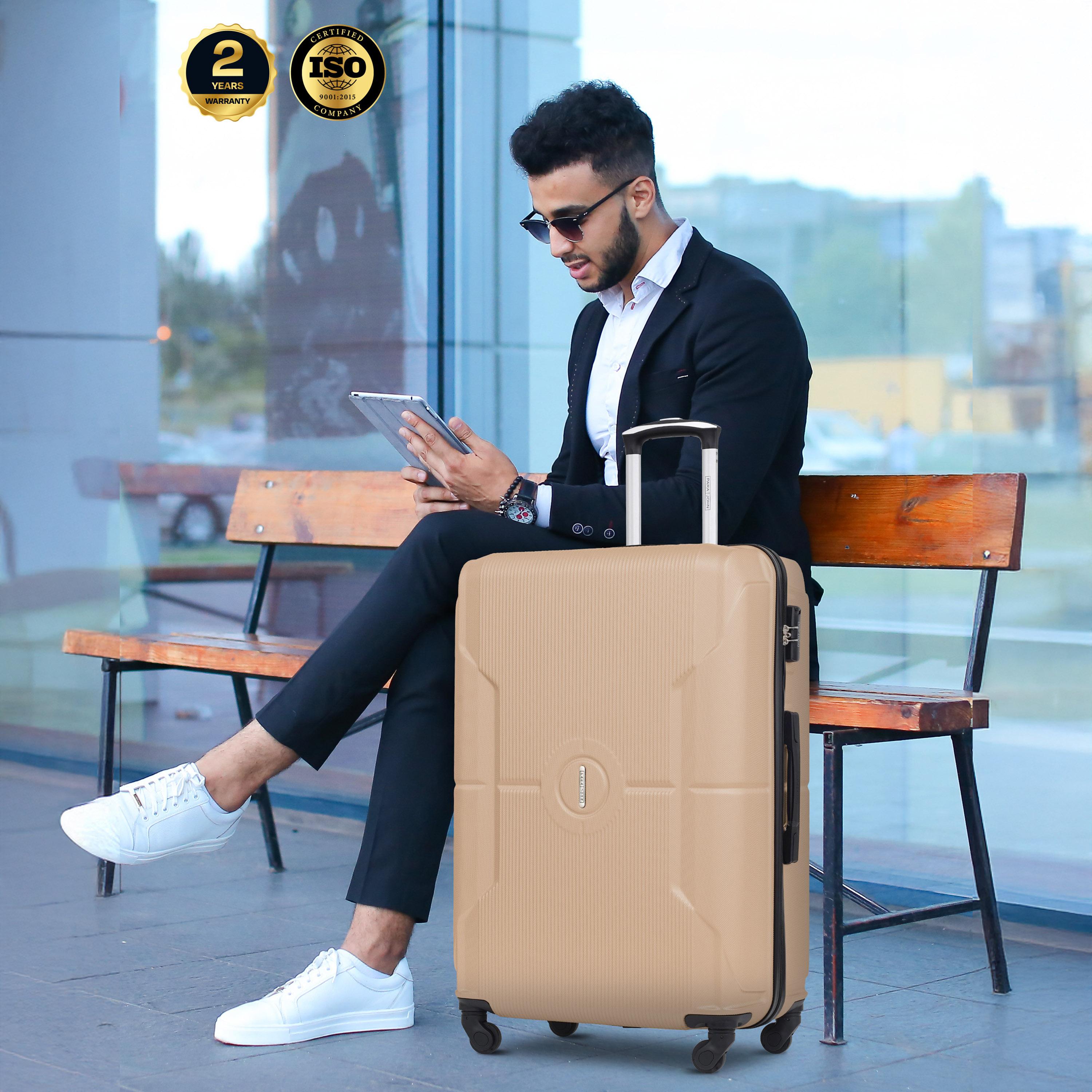 Para John 50.8 CM Small Cabin ABS Hardcase 4-Wheeler Spinner Trolley Bag with Combination Lock | PJTR2044-20-travel-luggagesandbags-luggage-image-12