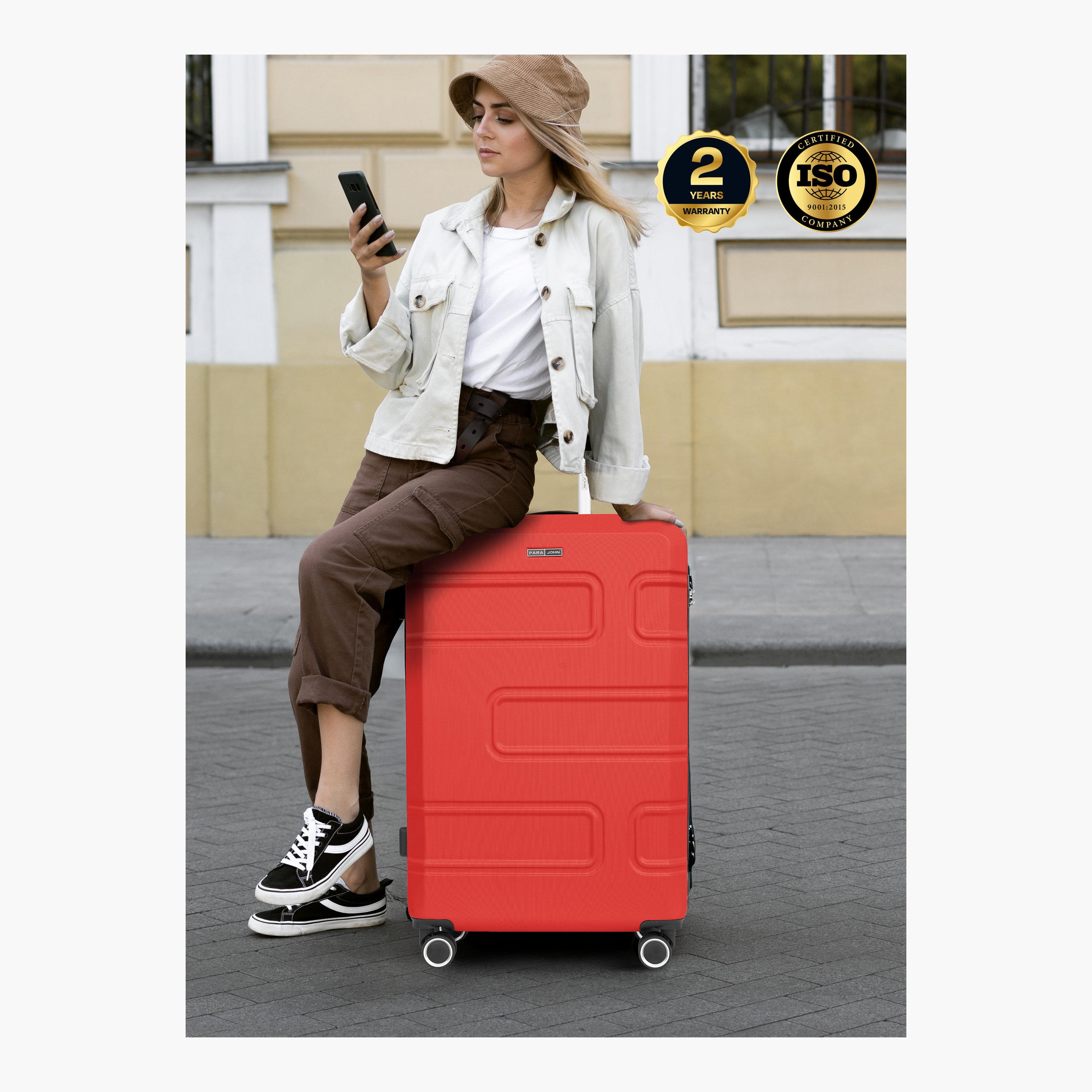 Para John 71.12 CM Medium Check-in ABS Hardcase 4-Wheeler Spinner Trolley Bag with Combination Lock | PJTR2043-28-travel-luggagesandbags-luggage-image-37