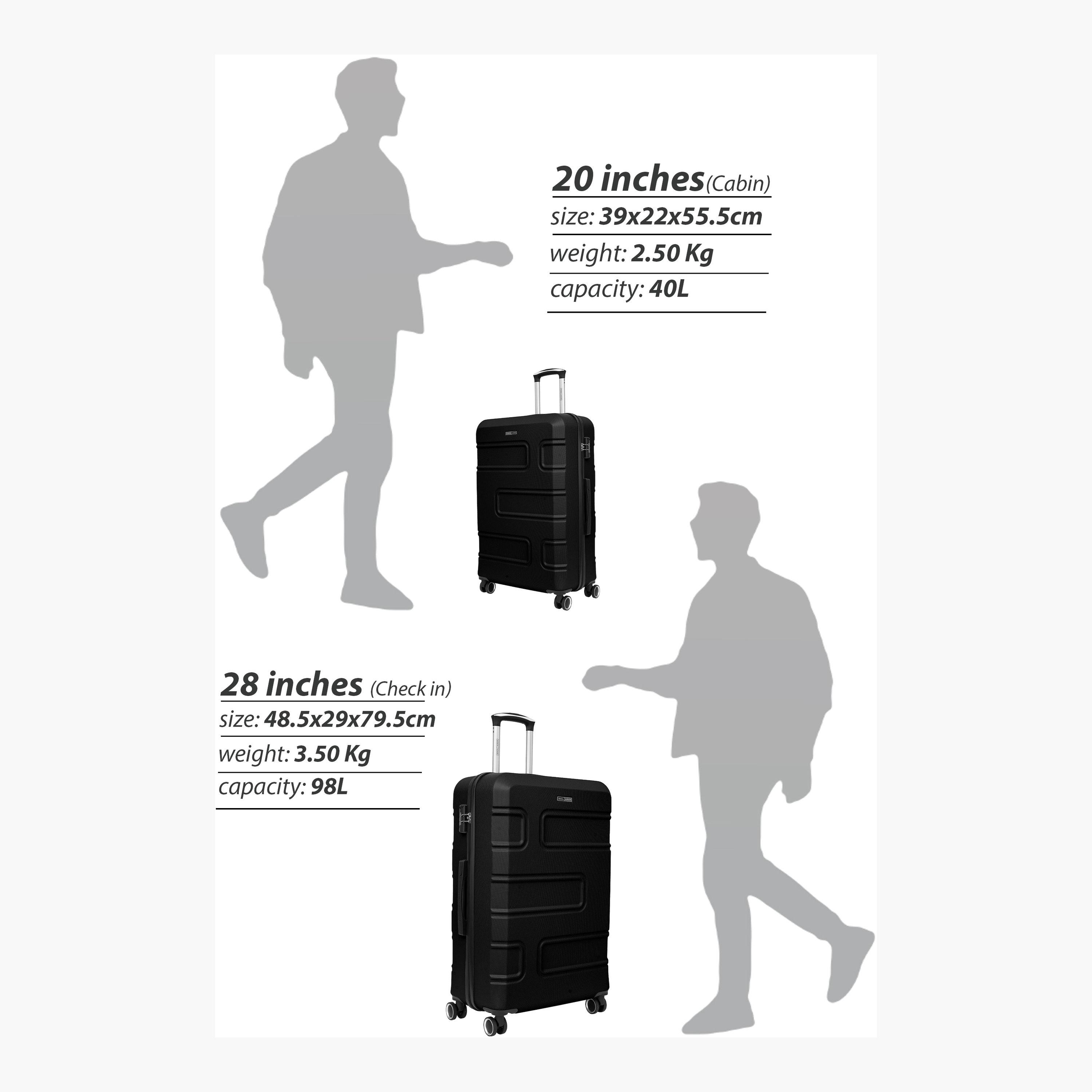 Para John 71.12 CM Medium Check-in ABS Hardcase 4-Wheeler Spinner Trolley Bag with Combination Lock | PJTR2043-28-travel-luggagesandbags-luggage-image-28