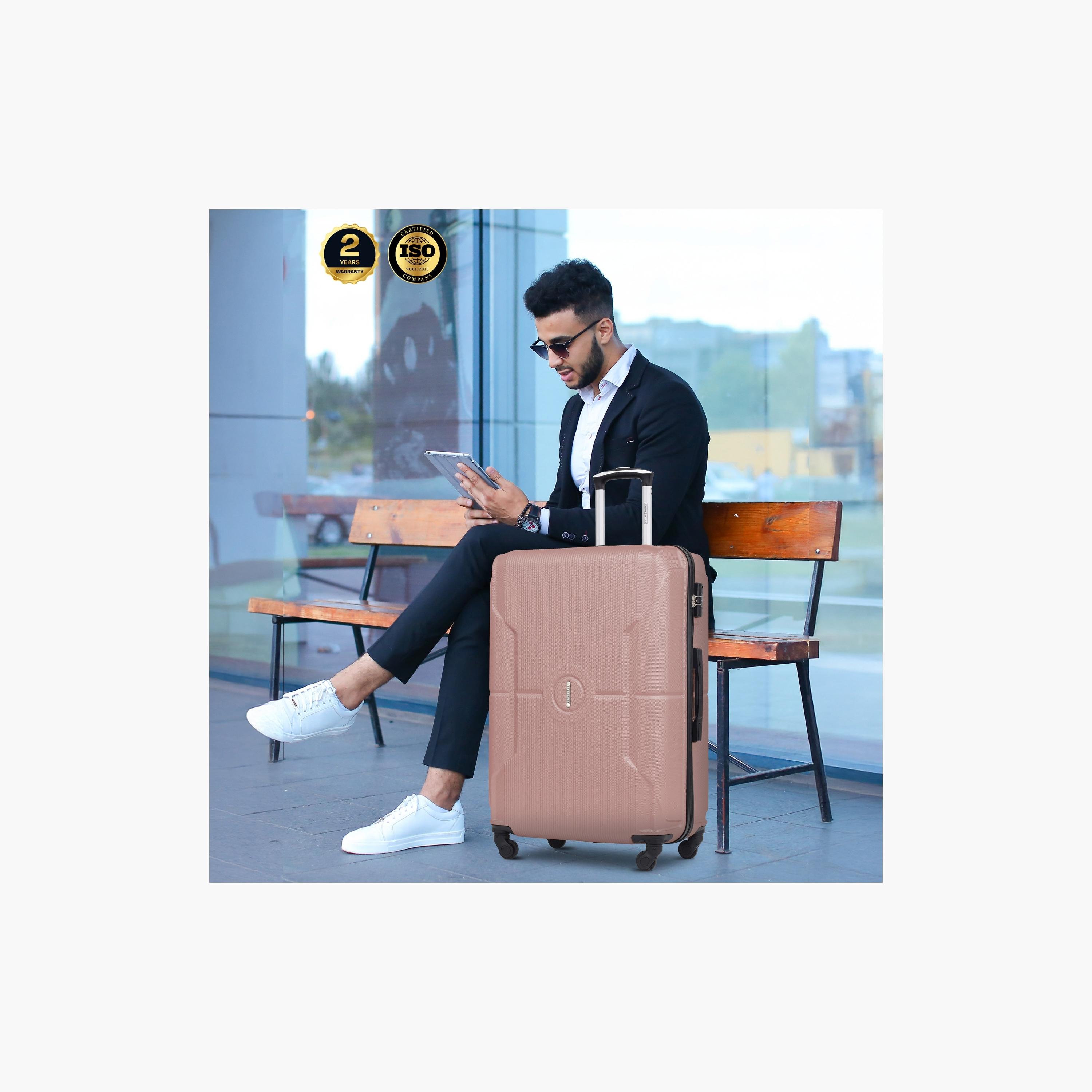 باراجون- شنطة سفر متوسطة 71.12 سم هيكل خارجي ABS صلب بأربع عجلات دوارة وقفل مركب | PJTR2044-28-travel-luggagesandbags-luggage-image-4