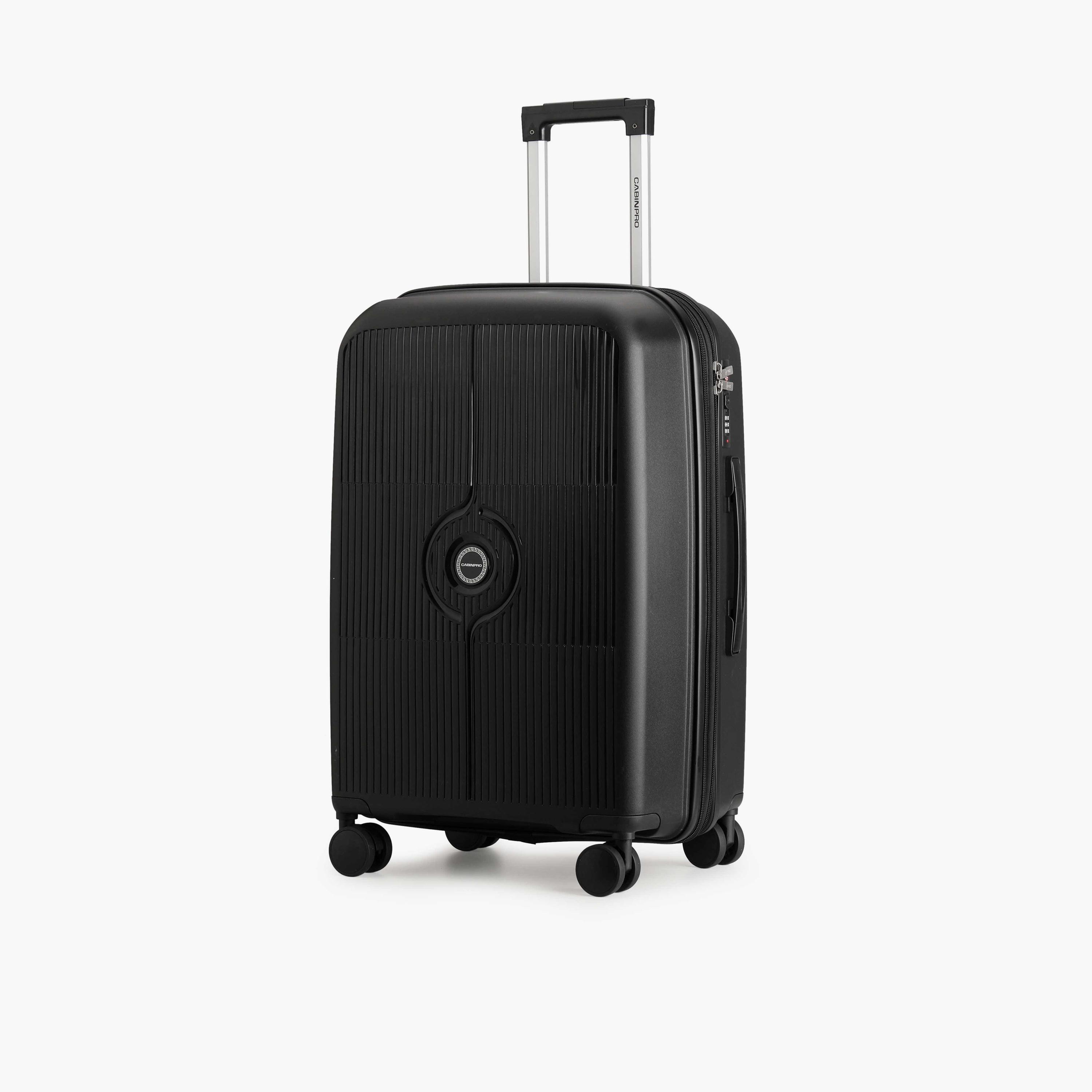 CabinPro Set of 3 Polypropylene Hard Sided 4-Wheeler Spinner Trolley Bag with Combination Lock | CP003-3-travel-luggagesandbags-luggage-image-4