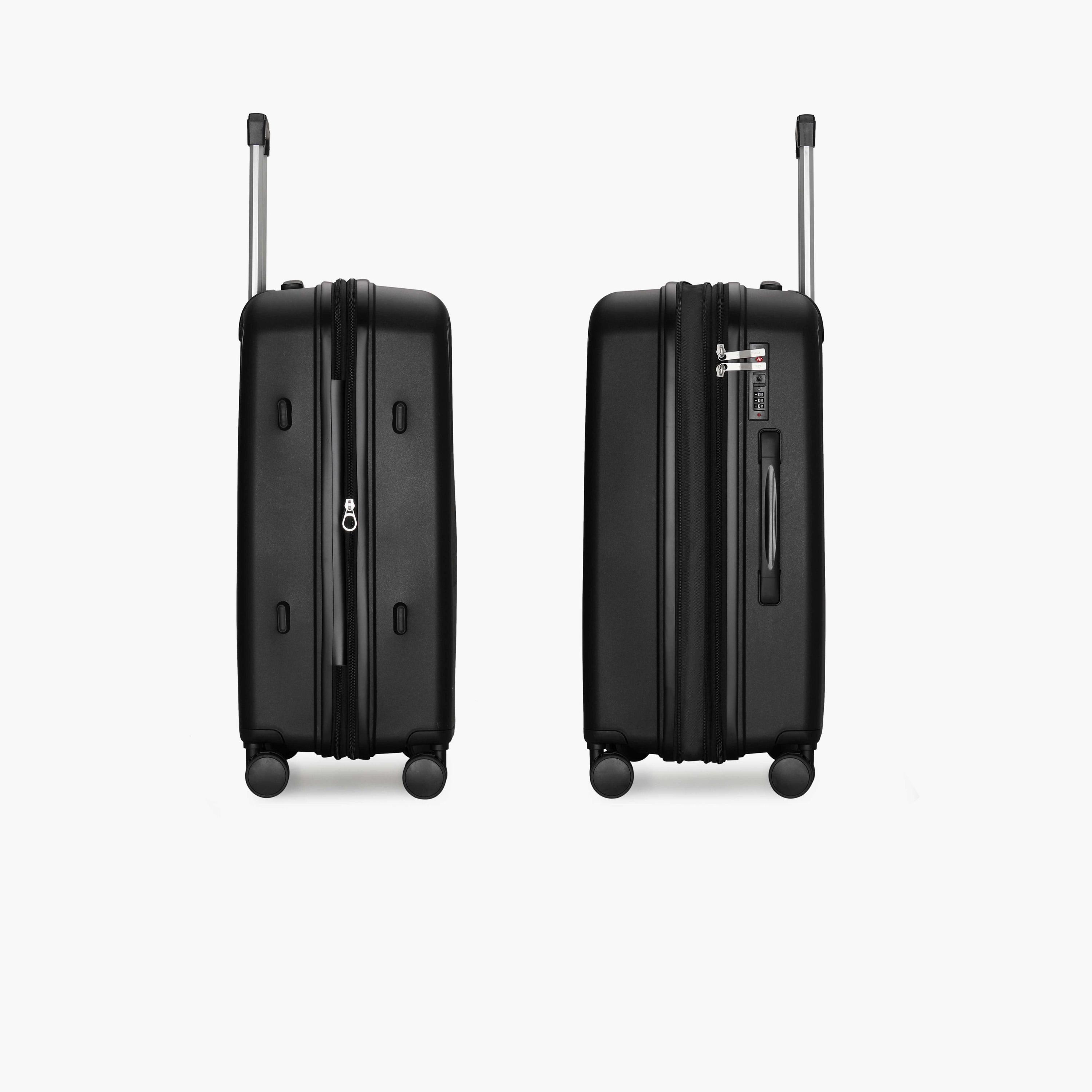 CabinPro Set of 3 Polypropylene Hard Sided 4-Wheeler Spinner Trolley Bag with Combination Lock | CP003-3-travel-luggagesandbags-luggage-image-5
