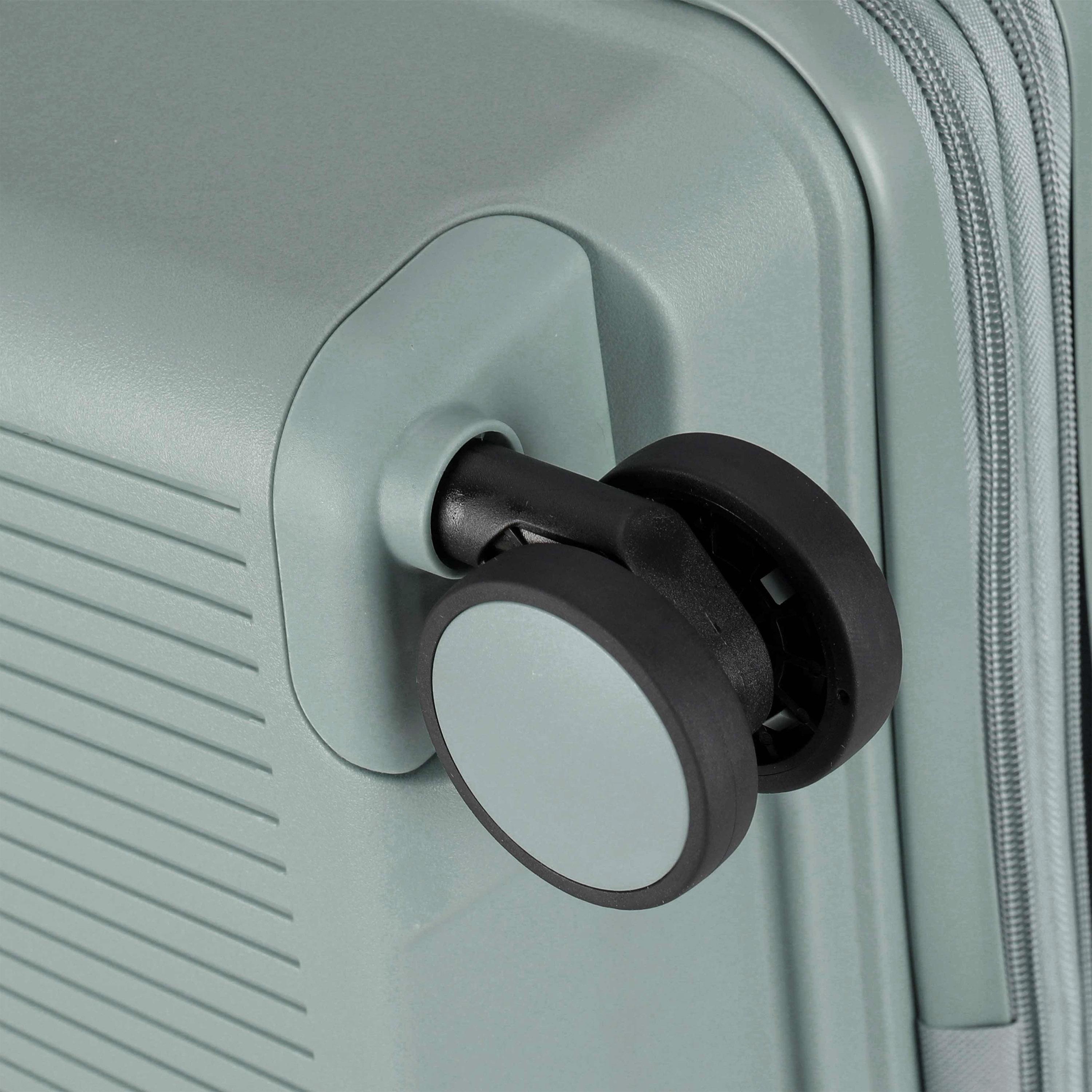 CabinPro Set of 3 Polypropylene Hard Sided 4-Wheeler Spinner Trolley Bag with Combination Lock | CP003-3-travel-luggagesandbags-luggage-image-8