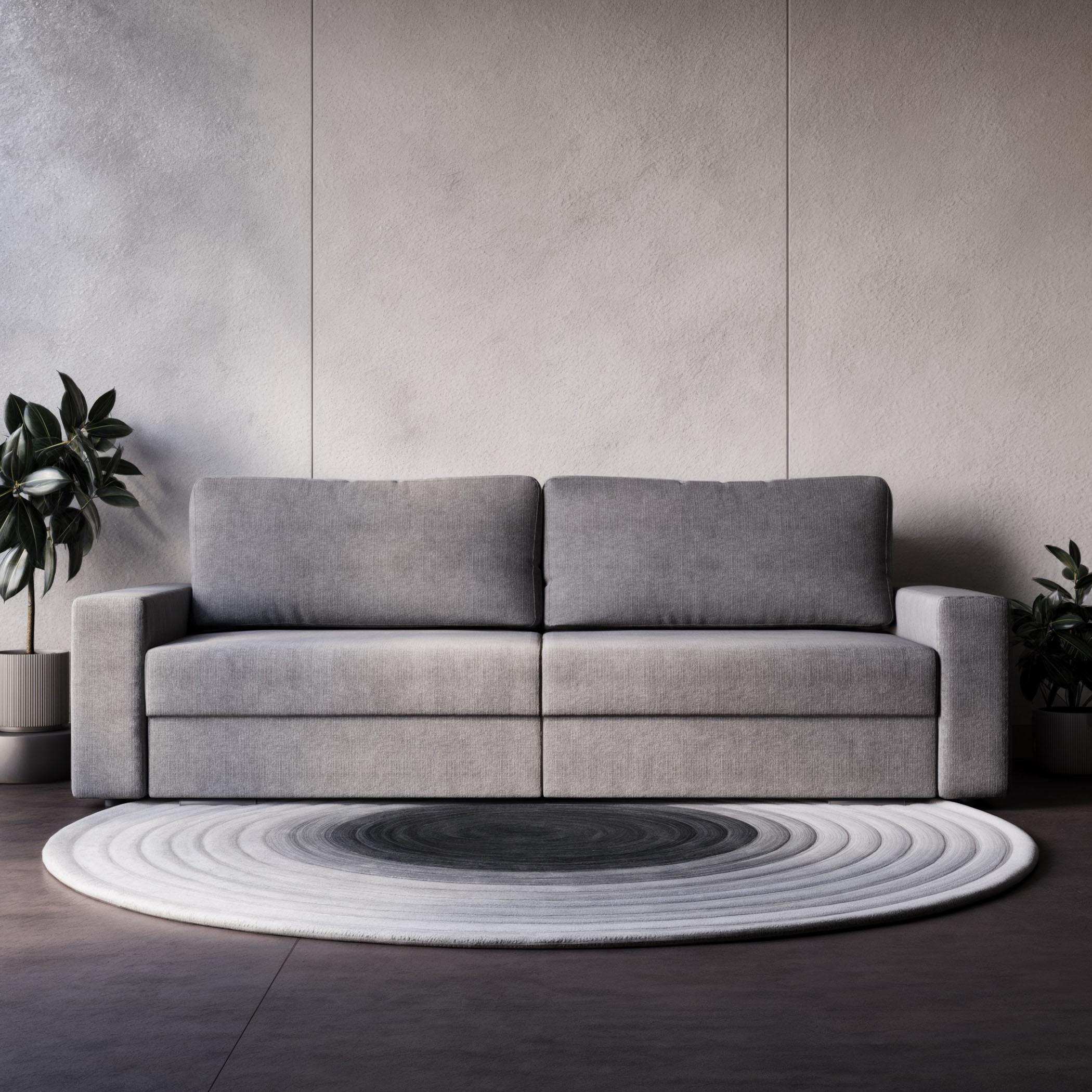 Napoleon 3-Seater Fabric Sofa Bed with Storage