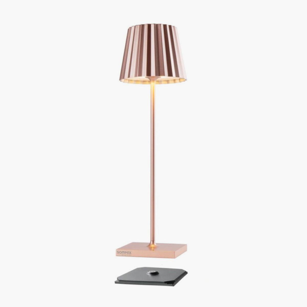 Sompex Troll 2.0 Rechargeable Aluminium Table Lamp - 38 cm