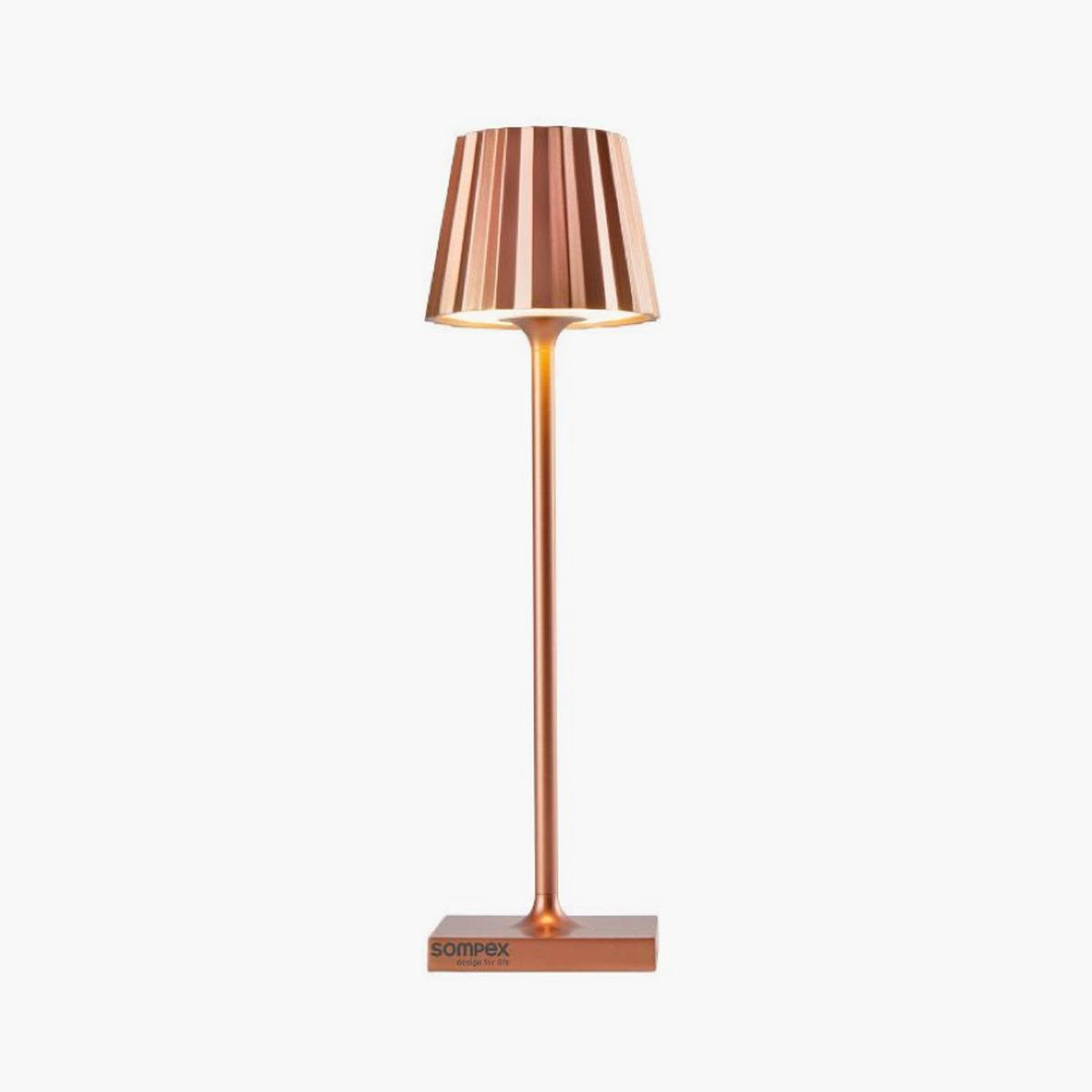 Sompex Troll Nano Rechargeable Aluminium Table Lamp - 21 cm