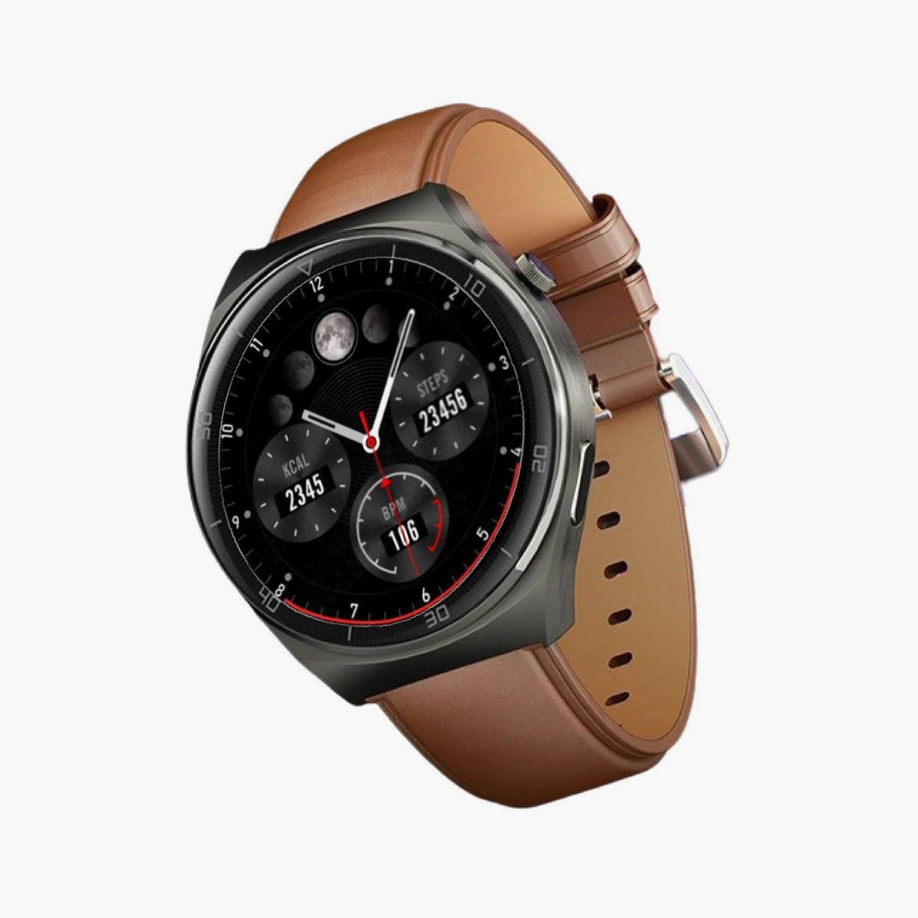 Aukey Smartwatch with Bluetooth Calling Grey | SW-2U-electronics-smartwatches-image-1