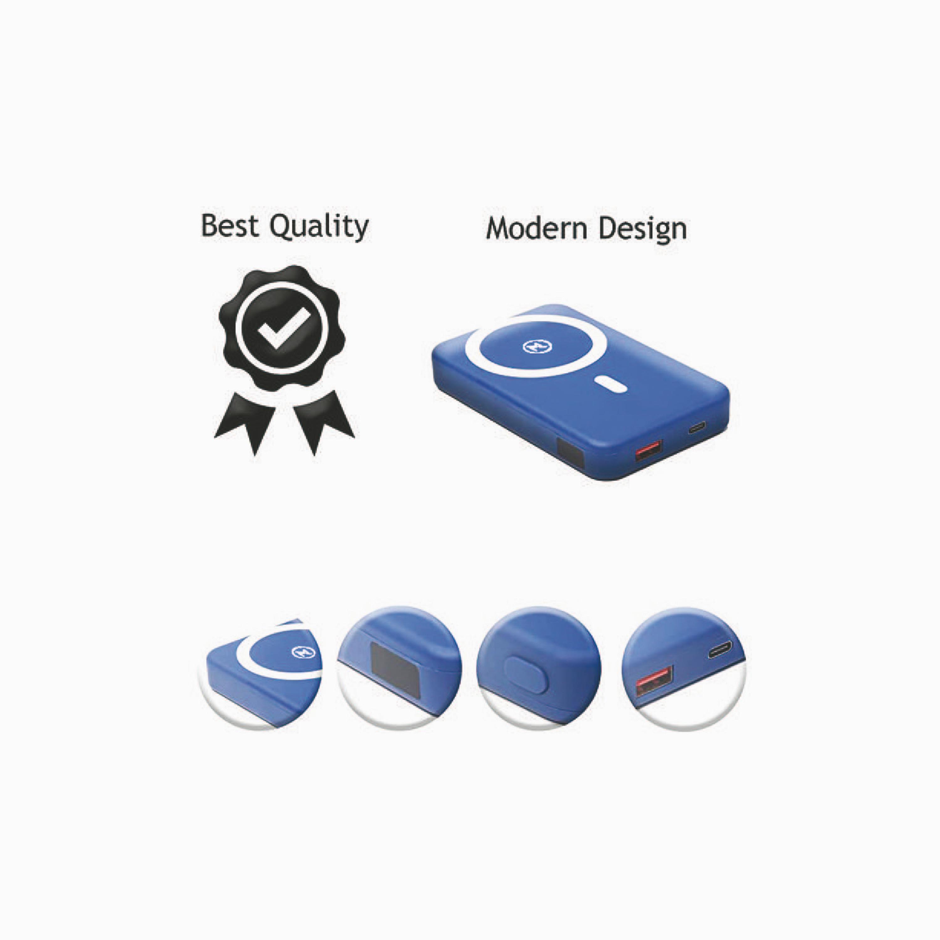 Max & Max Compact Magsafe 10000mAh 22.5W Power Bank with Foldable Stand Blue | MXMWPB22-BL-electronics-accessories-mobileaccesories-image-2