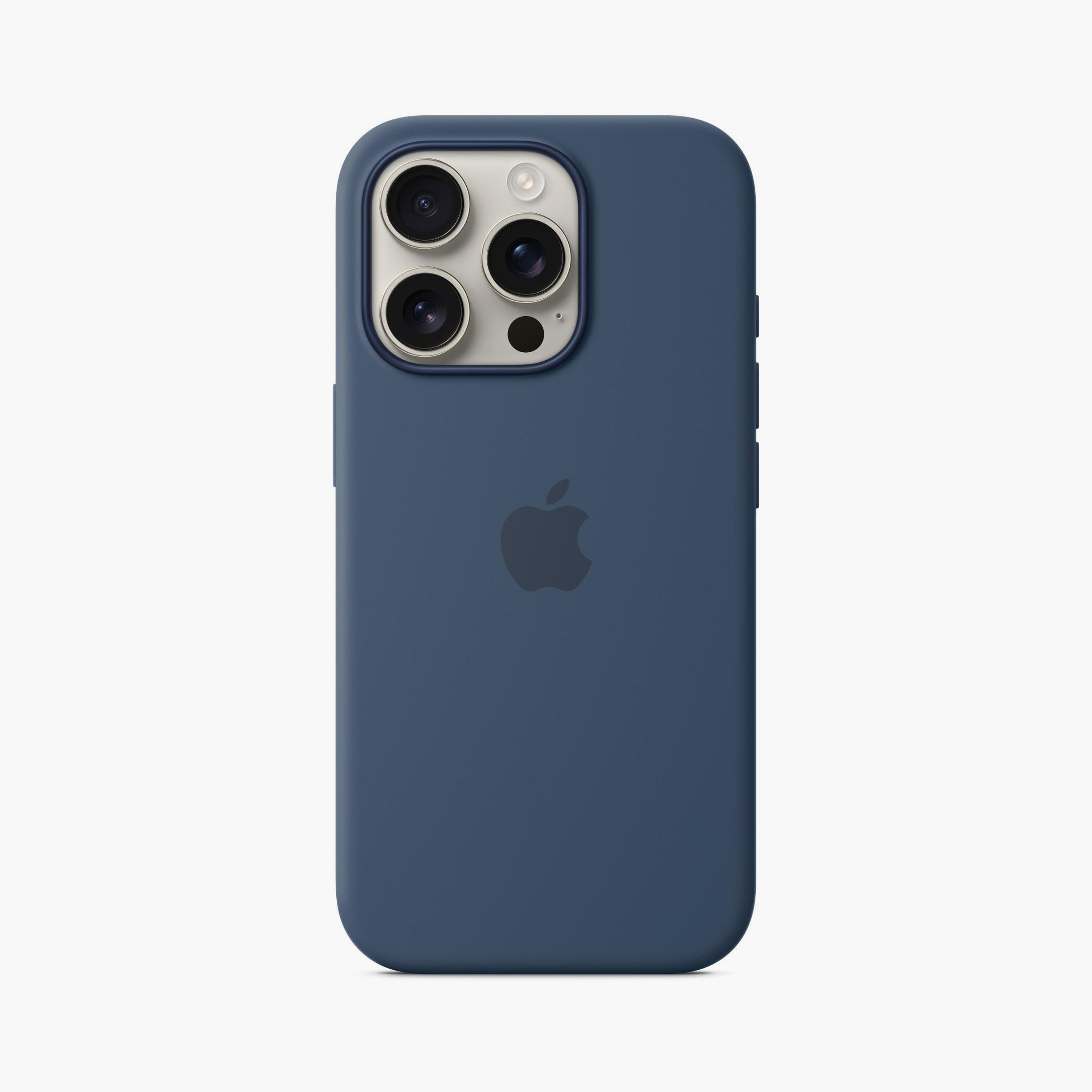 Apple MagSafe Silicone Case Denim iPhone 16 Pro | MYYK3ZM/A-electronics-accessories-mobileaccesories-image-2