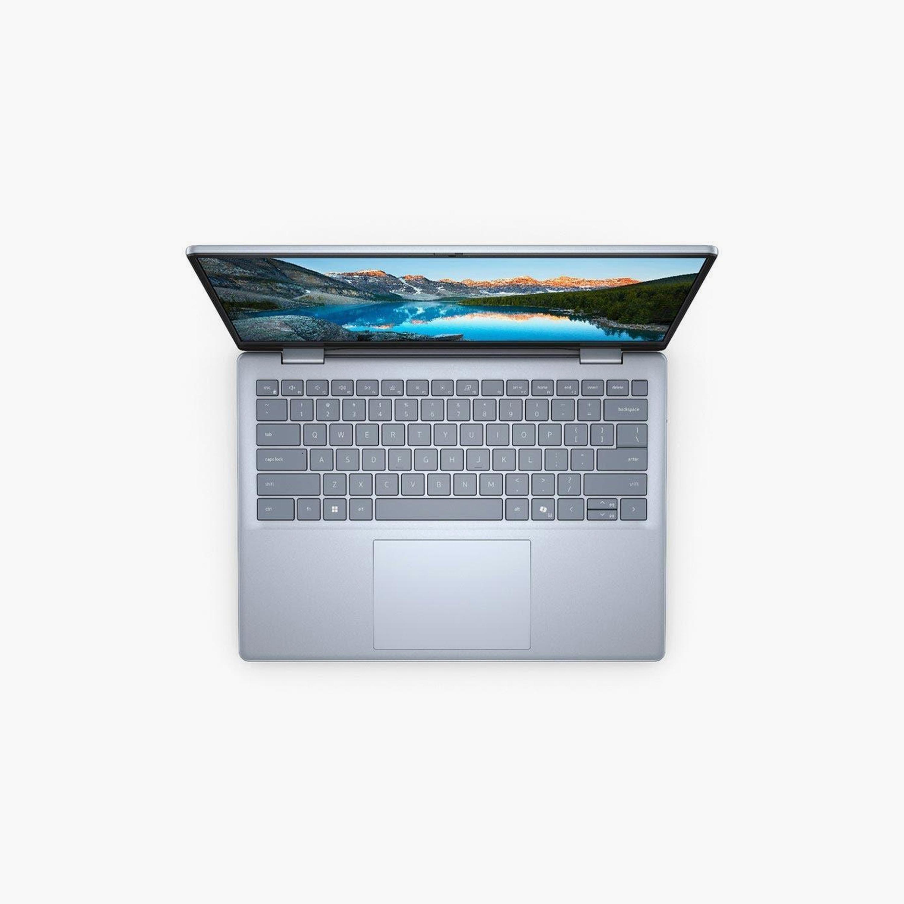 لابتوب ديل إنتل كور ألترا 7-150U 16 ج 1 تيرا SSD شاشة 14 عالية الوضوح ويندوز 11، أزرق ثلجي-electronics-laptops-image-2