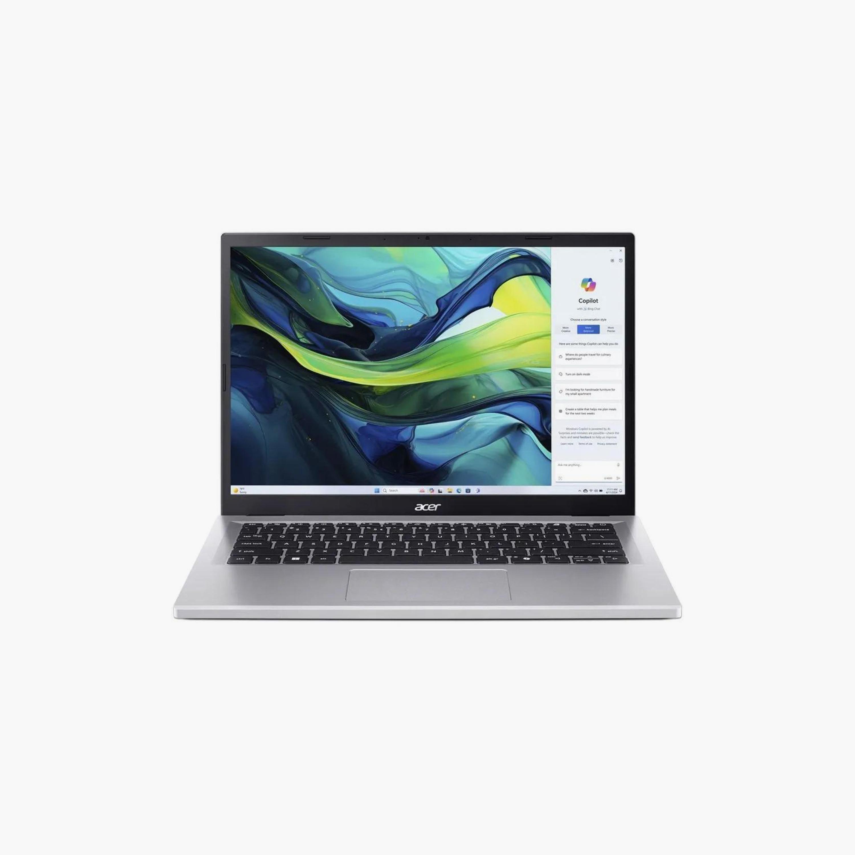 لابتوب أيسر أسباير جو (2025) معالج i7-13620H شاشة 14" ووكسجا 1 تيرا SSD (RAM) 16 ج ويندوز 11 فضي-electronics-laptops-image-1
