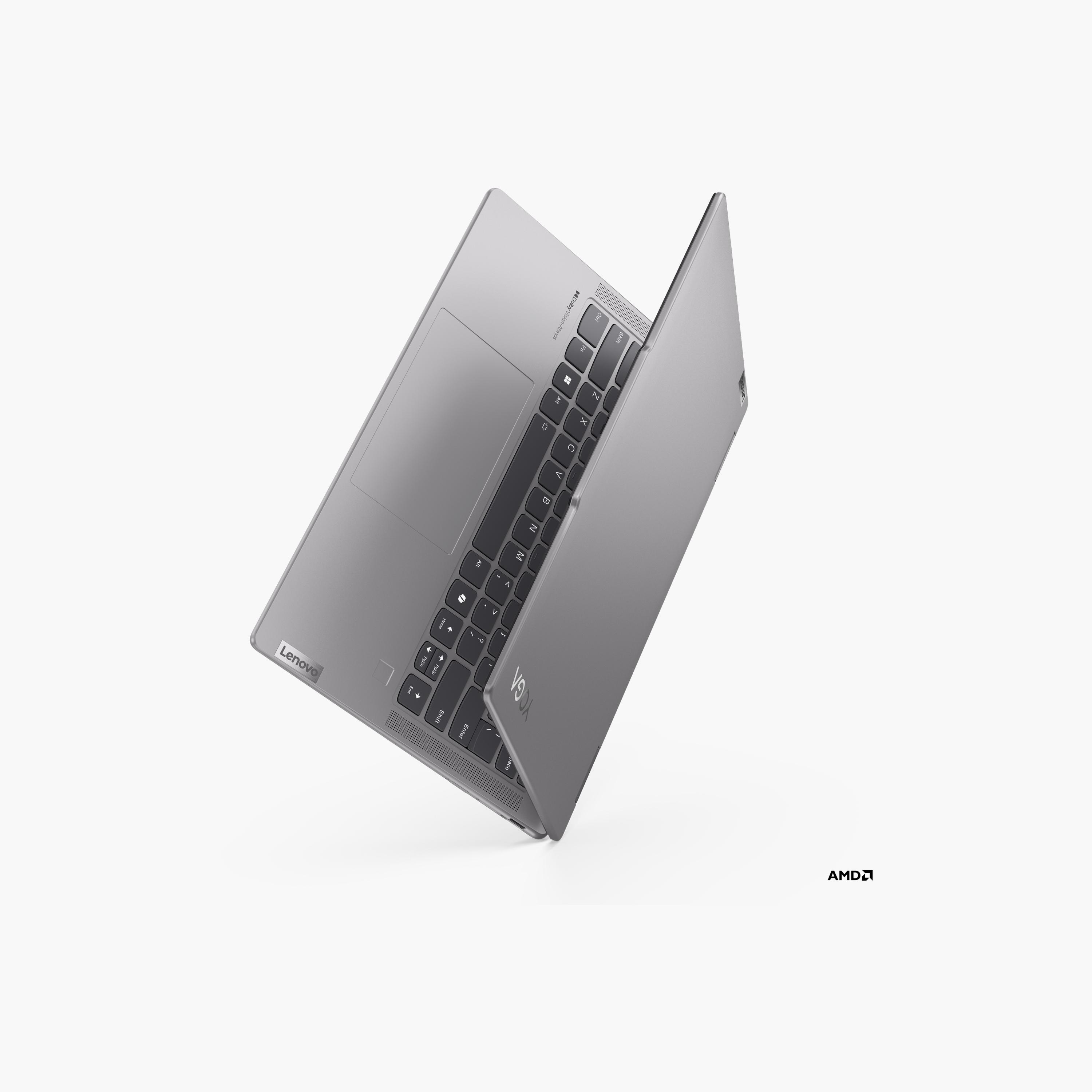 لينوفو يوجا 7 AMD R7-8840HS RAM 16 ج قرص SSD 1 تيرا رسومات مشتركة 14" ووكسجا ويندوز 11 هوم رمادي-electronics-laptops-image-2