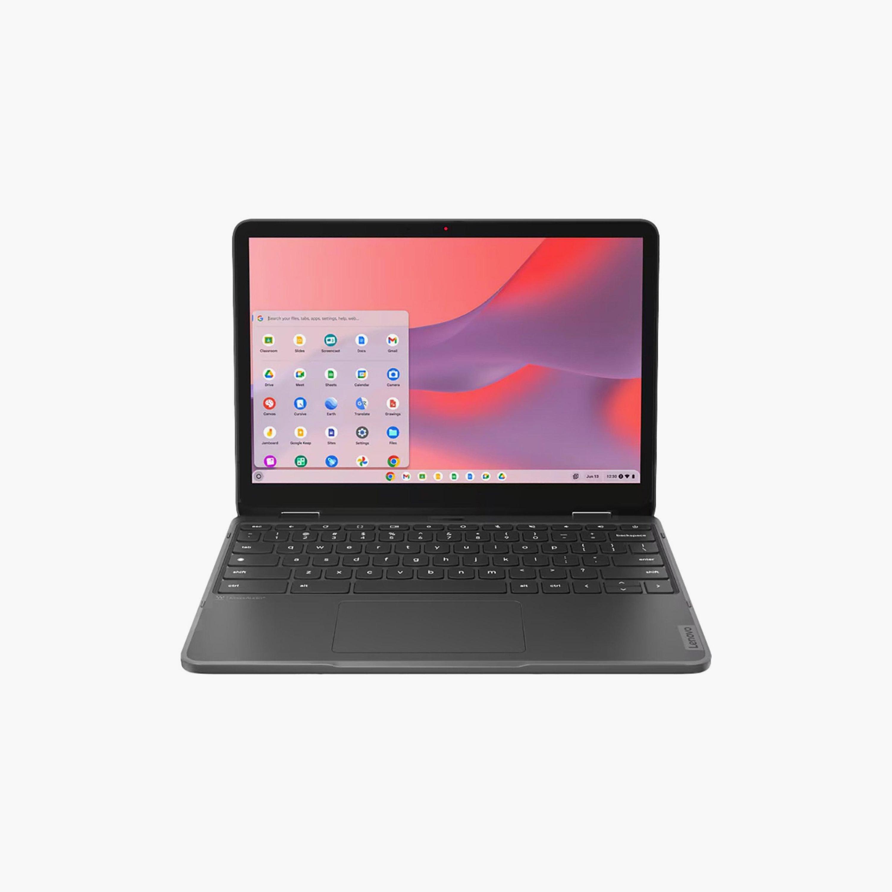 لينوفو 500e يوجا كرومبوك جيل4 (2024) إنتل N100 شاشة 12.2" ووكسجا 64 ج eMMC (RAM) 8 ج رسومات UHD-electronics-laptops-image-1