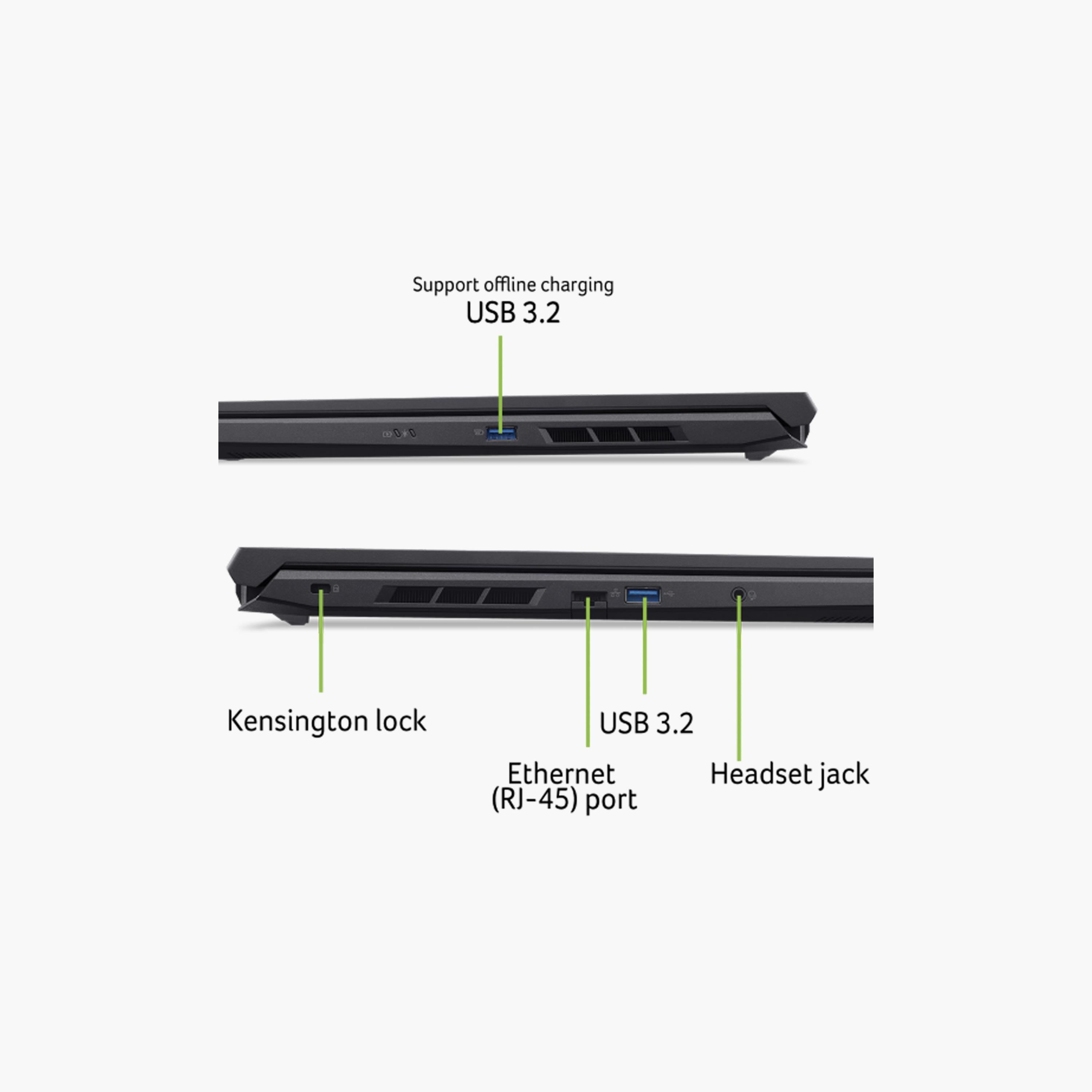 أيسر نيترو V 16(2024) i7-14650HX شاشة 16" 165HZ SSD 1 تيرا (RAM)16ج رسومات RTX 4050 | ANV16-71-79JC-electronics-laptops-image-5