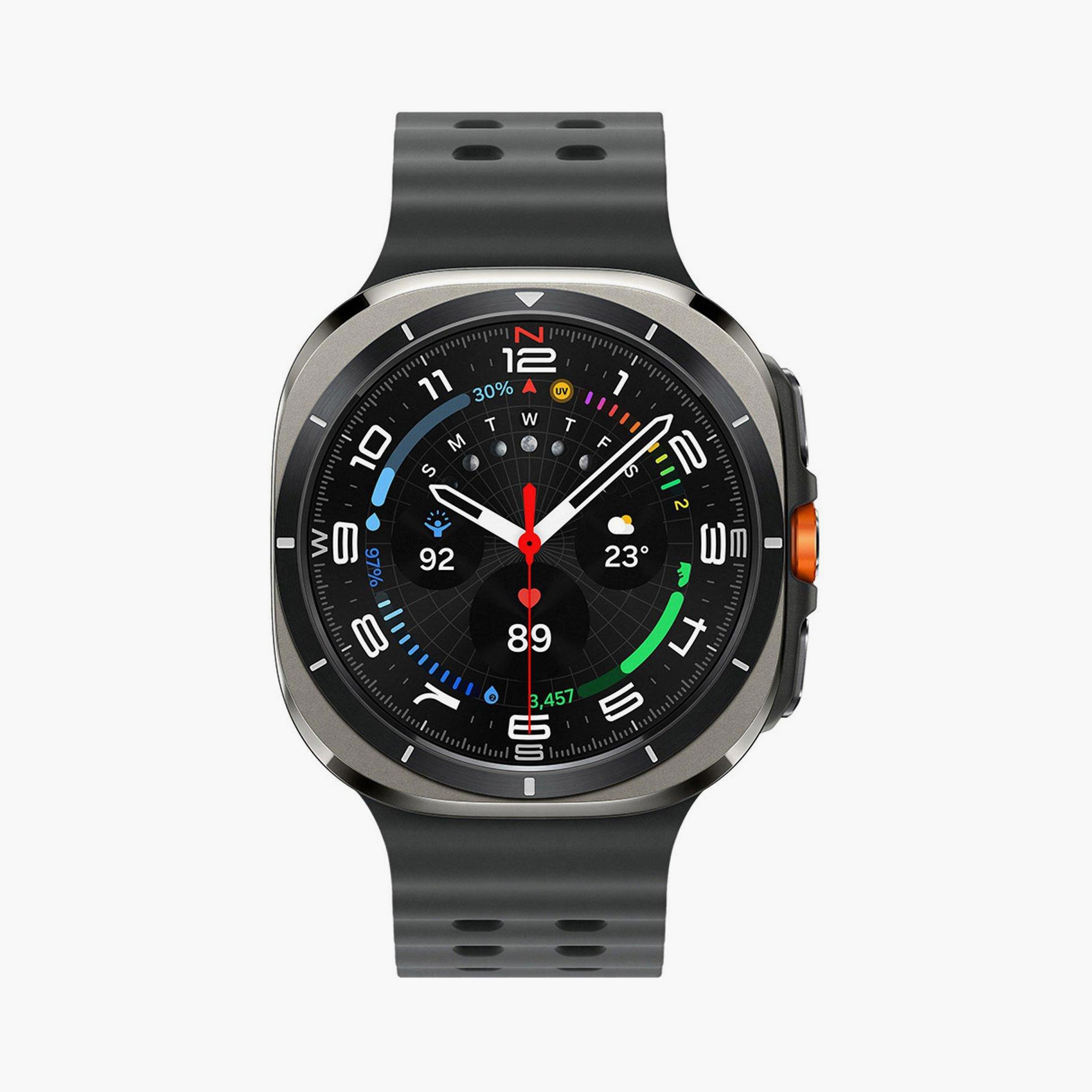 ساعة سامسونج جالاكسي ألترا LTE تيتانيوم فضية | SM-L705FDAAXSG-electronics-smartwatches-image-1