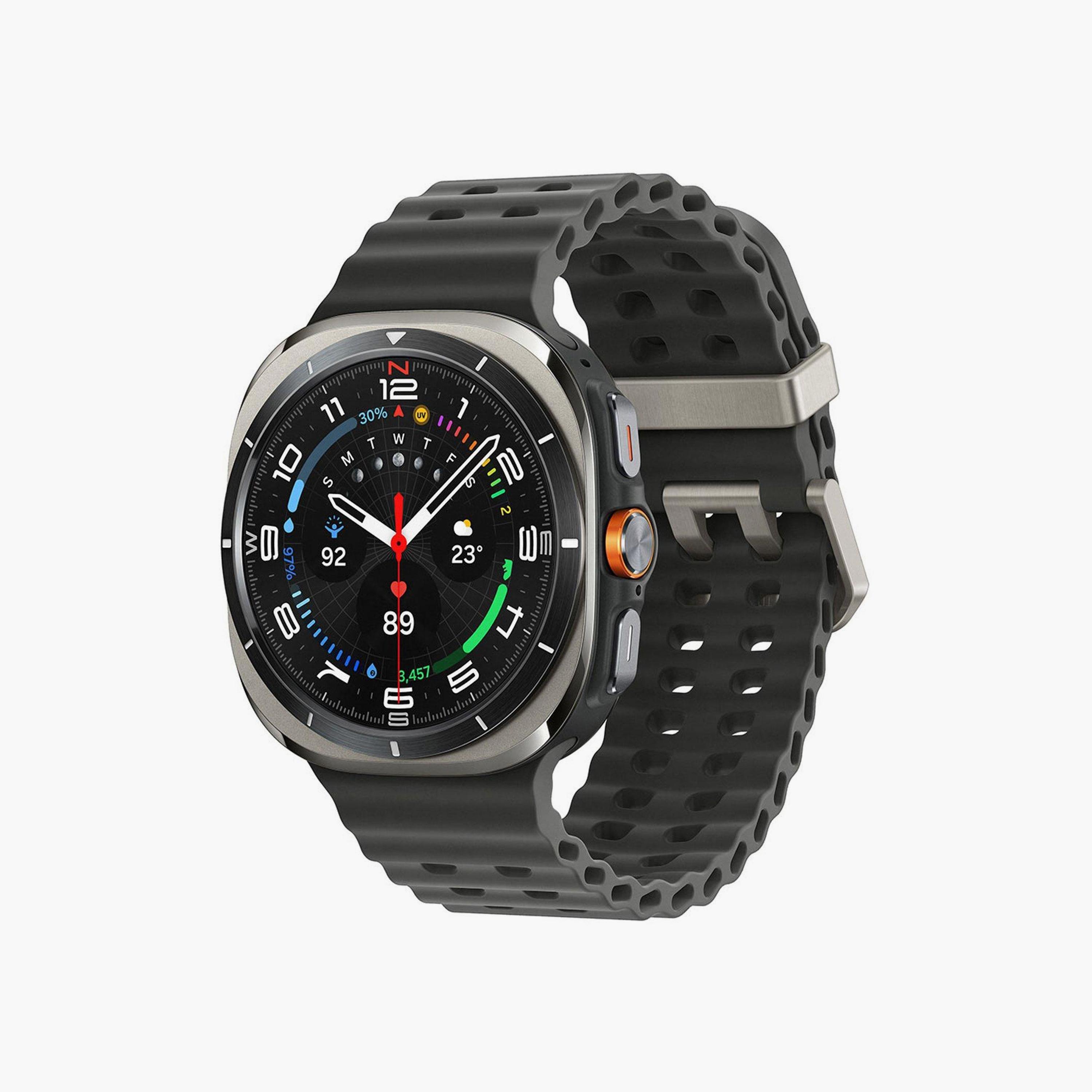 ساعة سامسونج جالاكسي ألترا LTE تيتانيوم فضية | SM-L705FDAAXSG-electronics-smartwatches-image-2