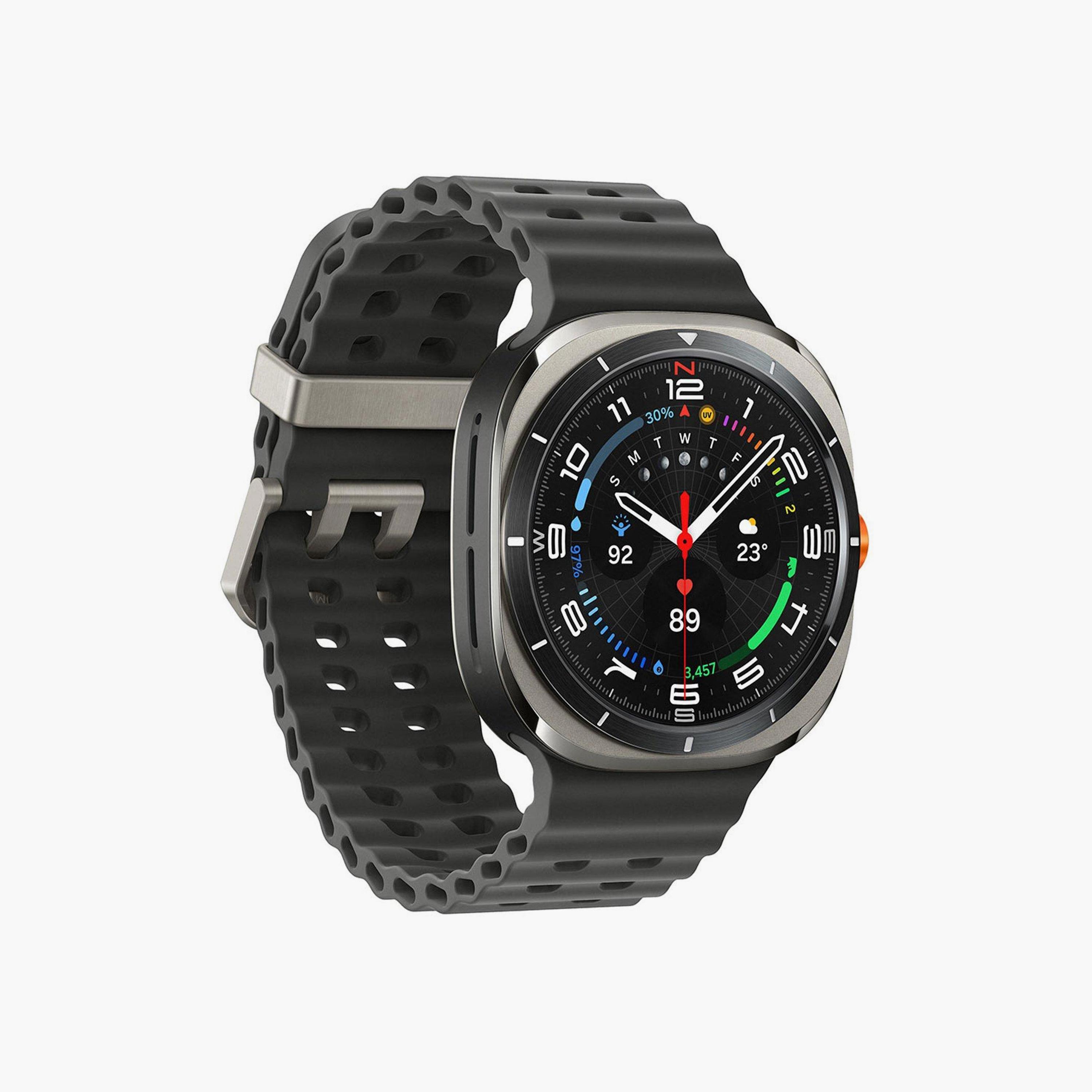 ساعة سامسونج جالاكسي ألترا LTE تيتانيوم فضية | SM-L705FDAAXSG-electronics-smartwatches-image-3