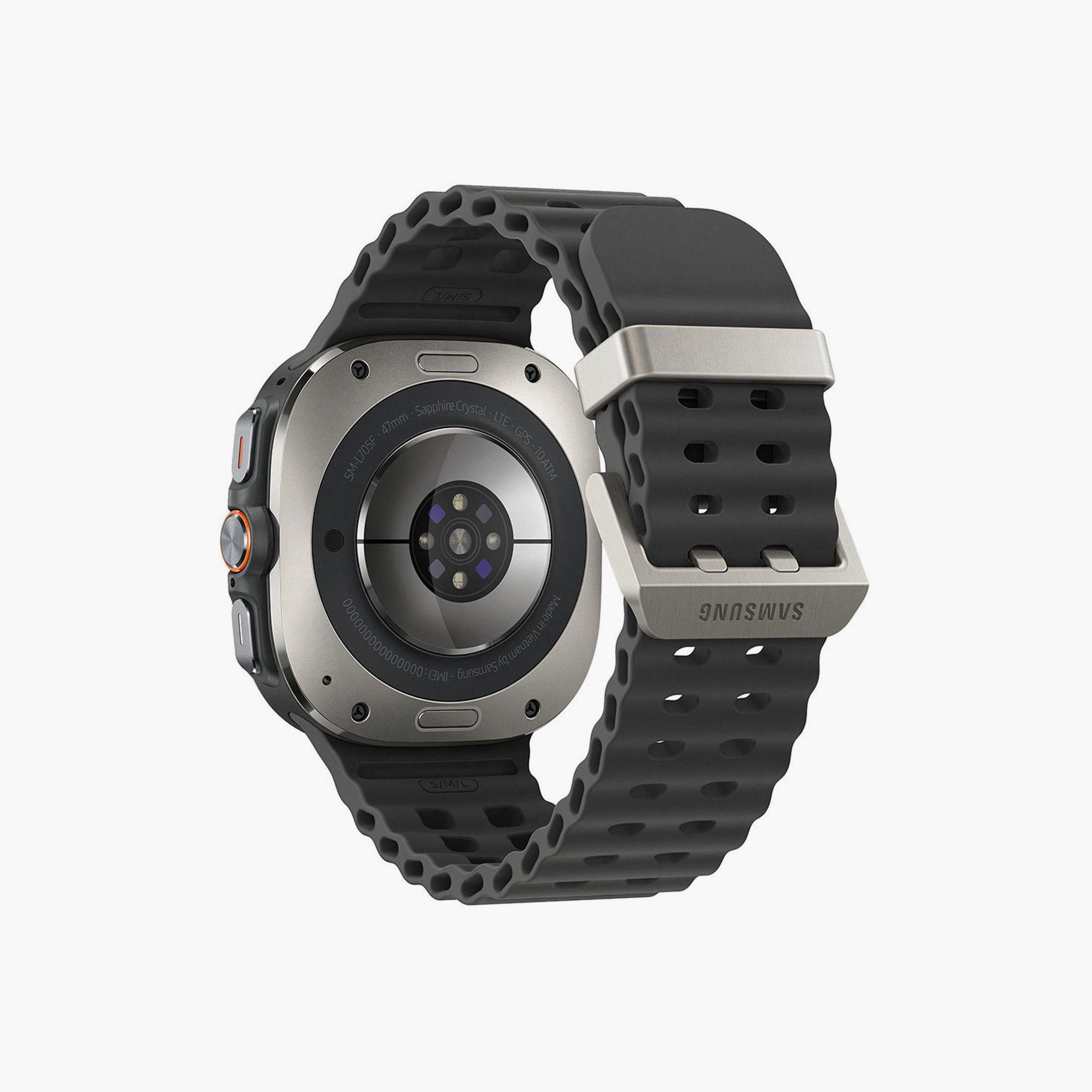 ساعة سامسونج جالاكسي ألترا LTE تيتانيوم فضية | SM-L705FDAAXSG-electronics-smartwatches-image-4