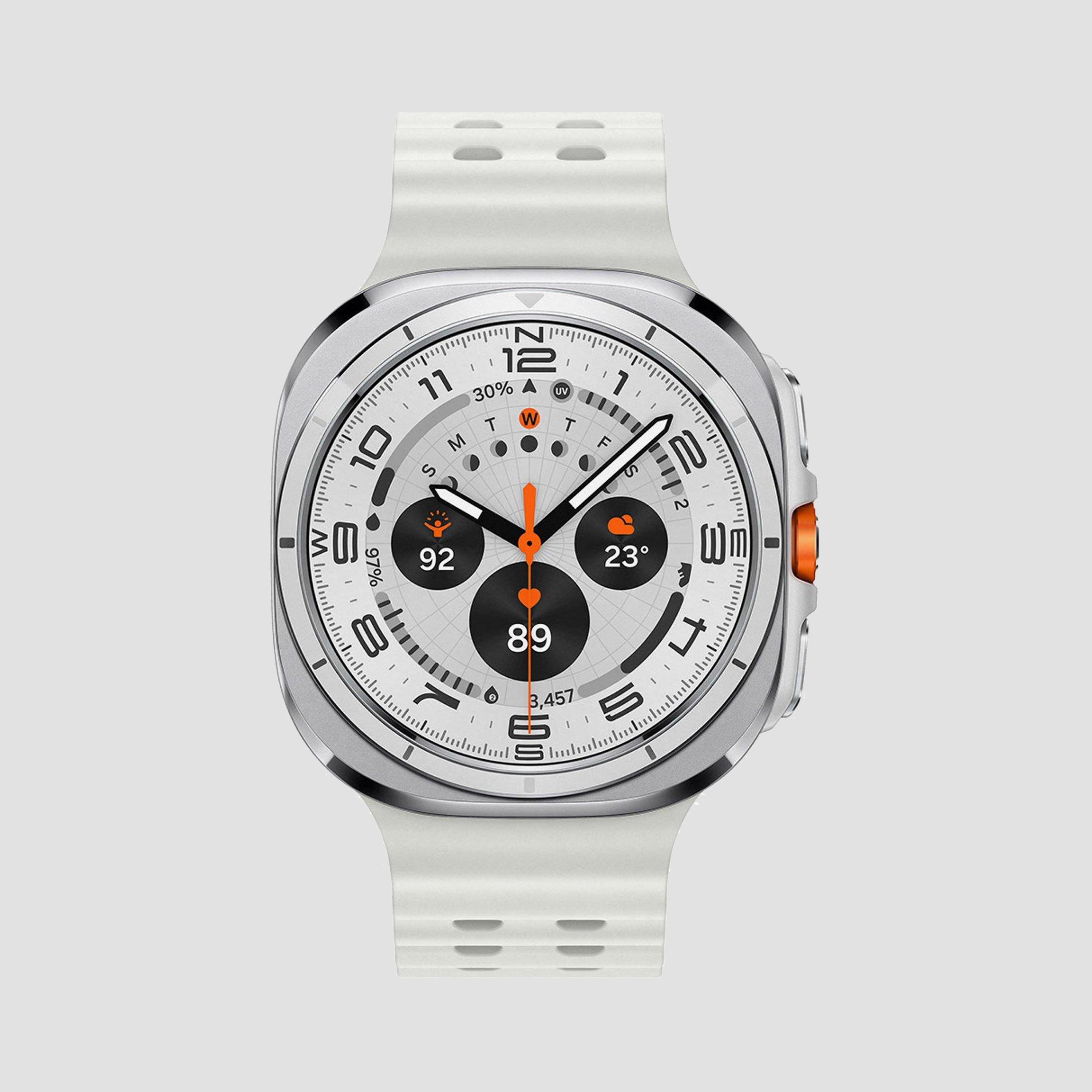 ساعة سامسونج جالاكسي ألترا LTE تيتانيوم بيضاء | SM-L705FZWAXSG-electronics-smartwatches-image-1
