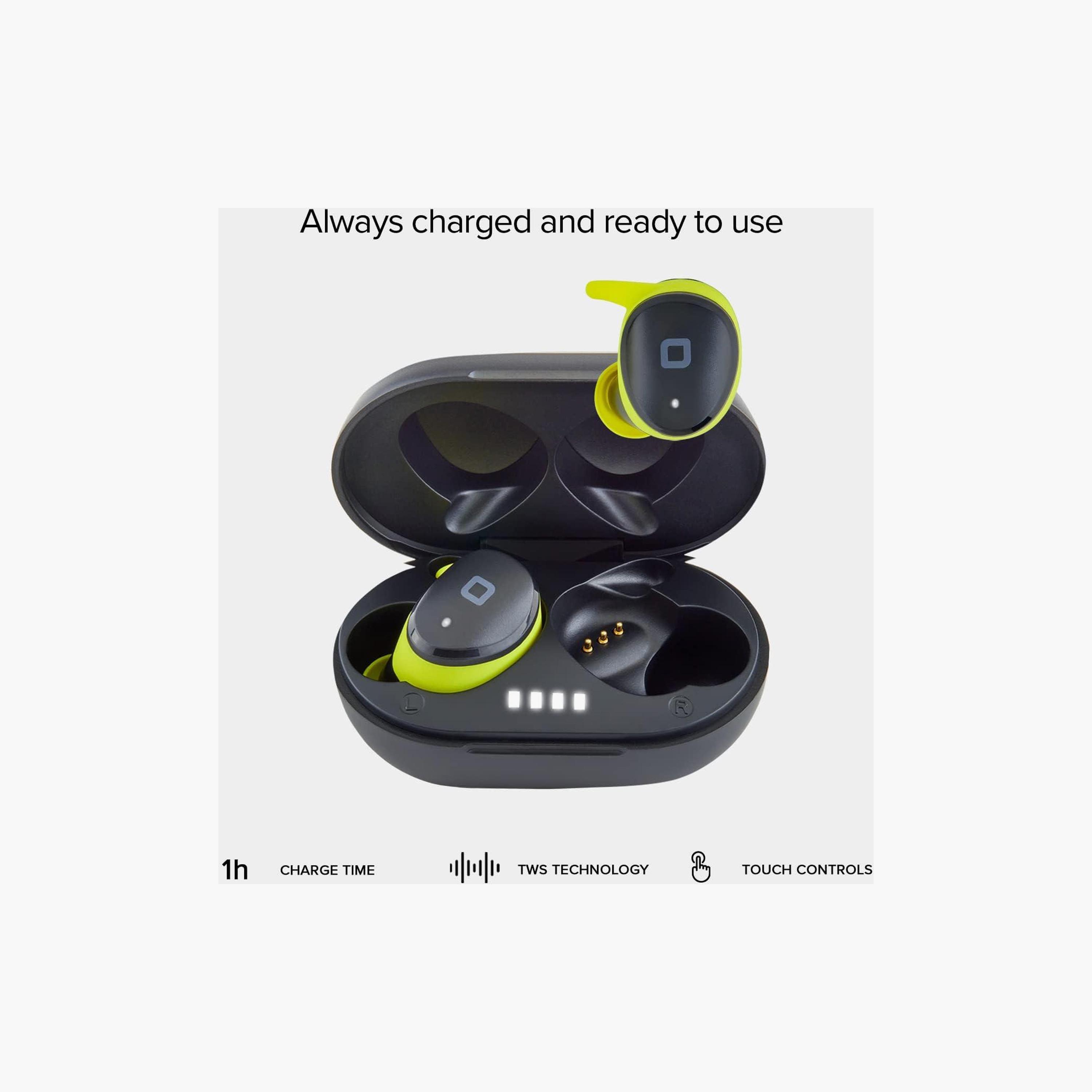 SBS Twin Bugs Pro True Wireless Stereo Head-Arch Headphones Black | TESPEARFLASHBTK-electronics-headphonesandearphones-image-2