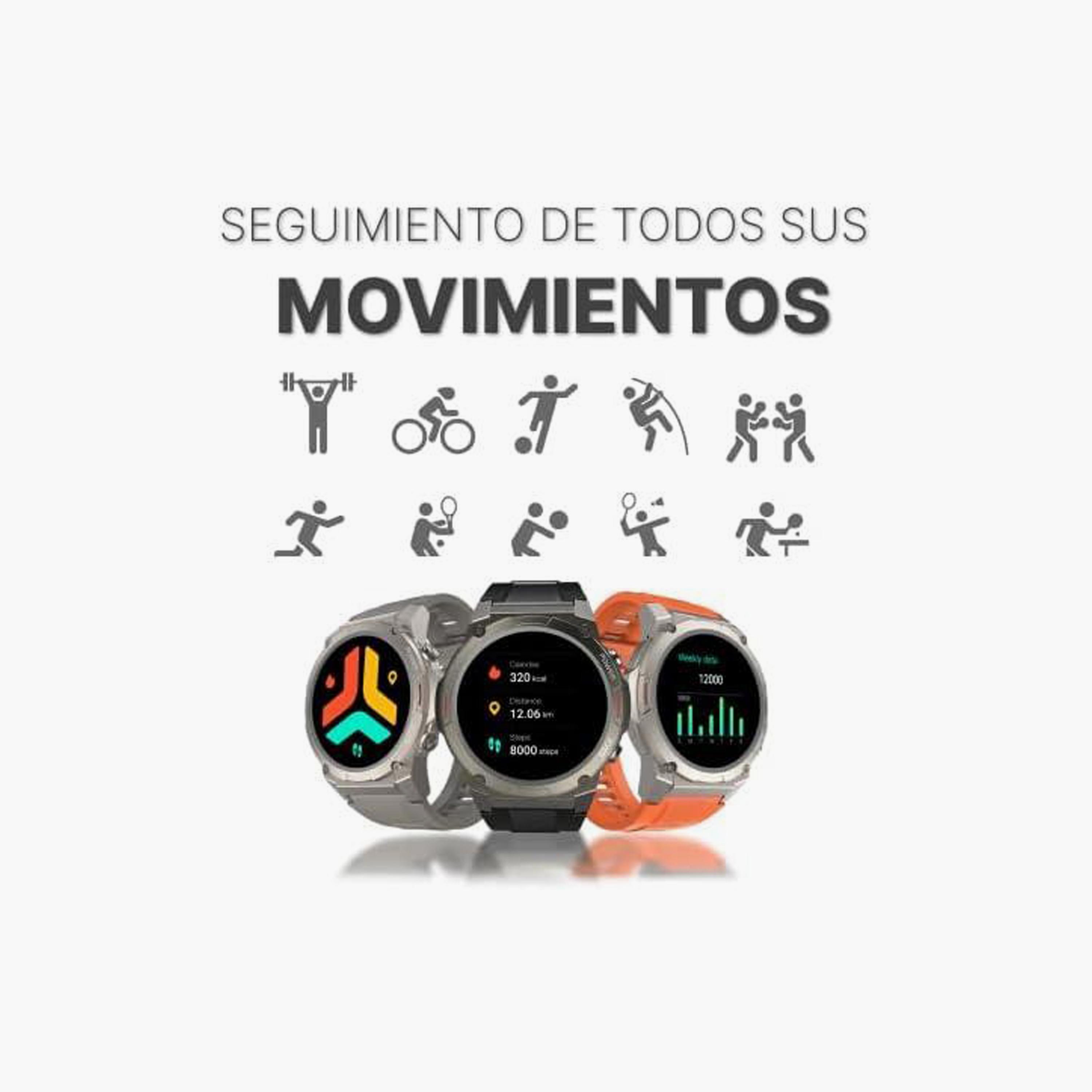 ساعة هاي فيوتشر الذكية للاتصال عبر البلوتوث، لون أسود | FutureGo Mix2-electronics-smartwatches-image-4