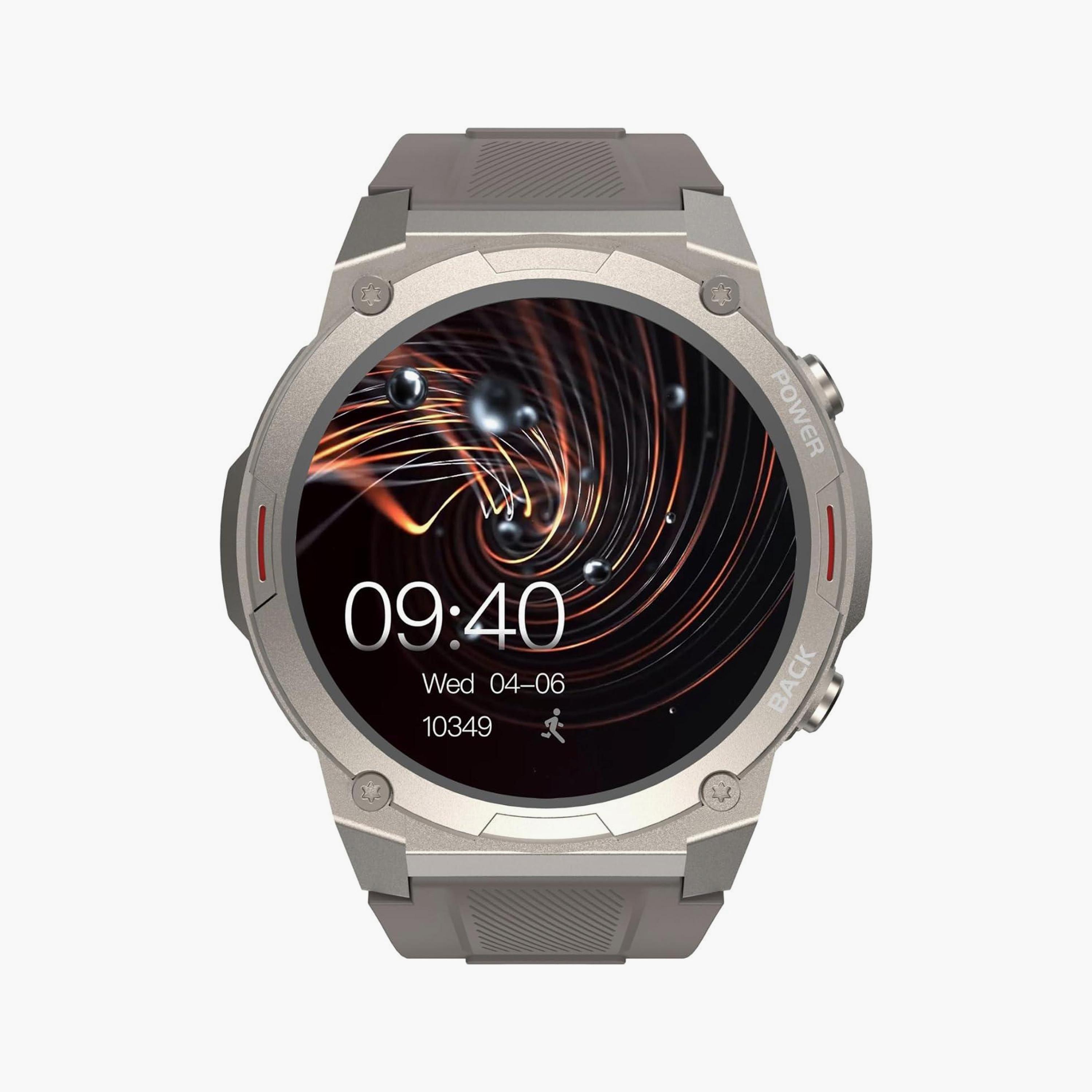 ساعة هاي فيوتشر الذكية للاتصال عبر البلوتوث، رمادية اللون | FutureGo Mix2-electronics-smartwatches-image-1