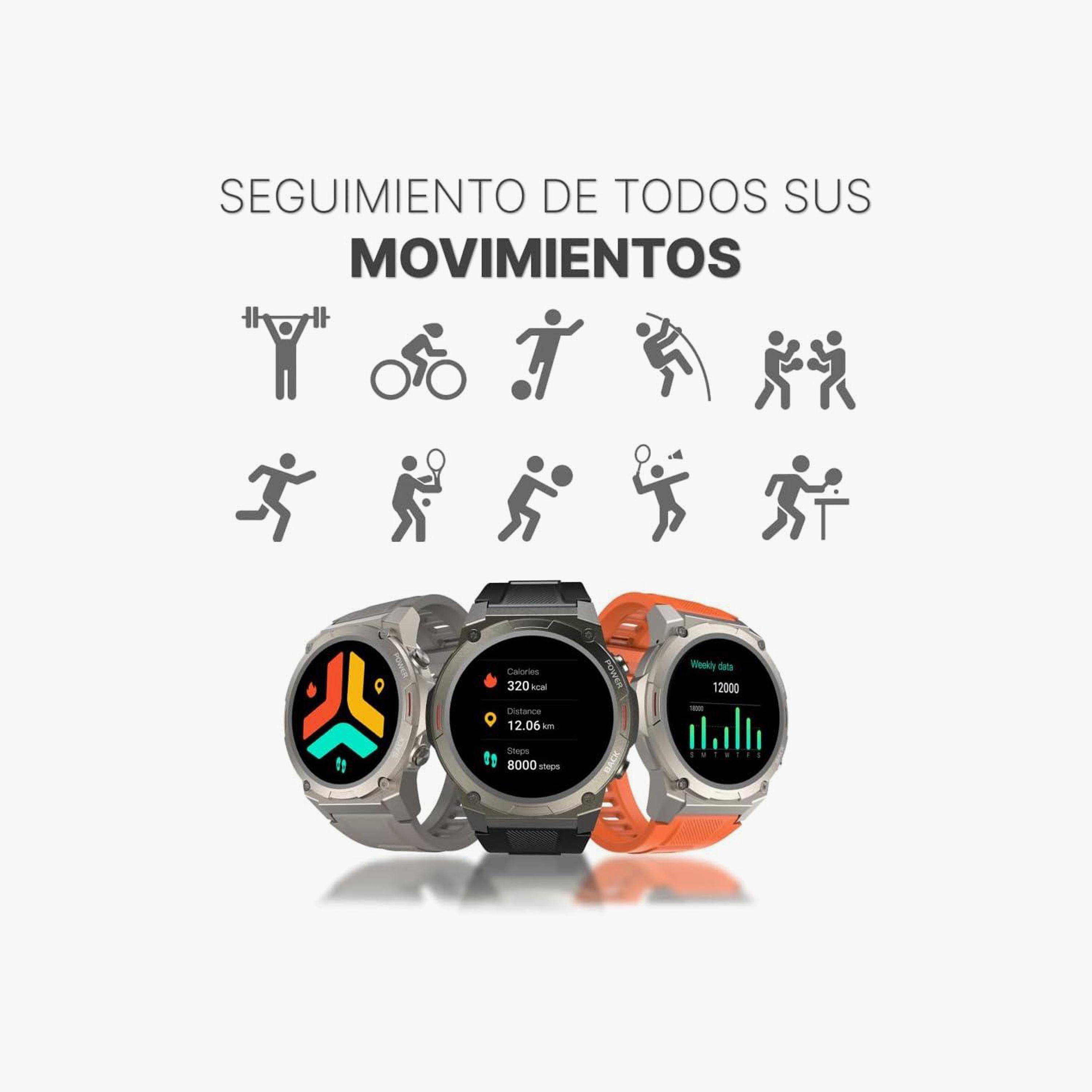 HiFuture Bluetooth Calling Smartwatch Grey | FutureGo Mix2-electronics-smartwatches-image-2