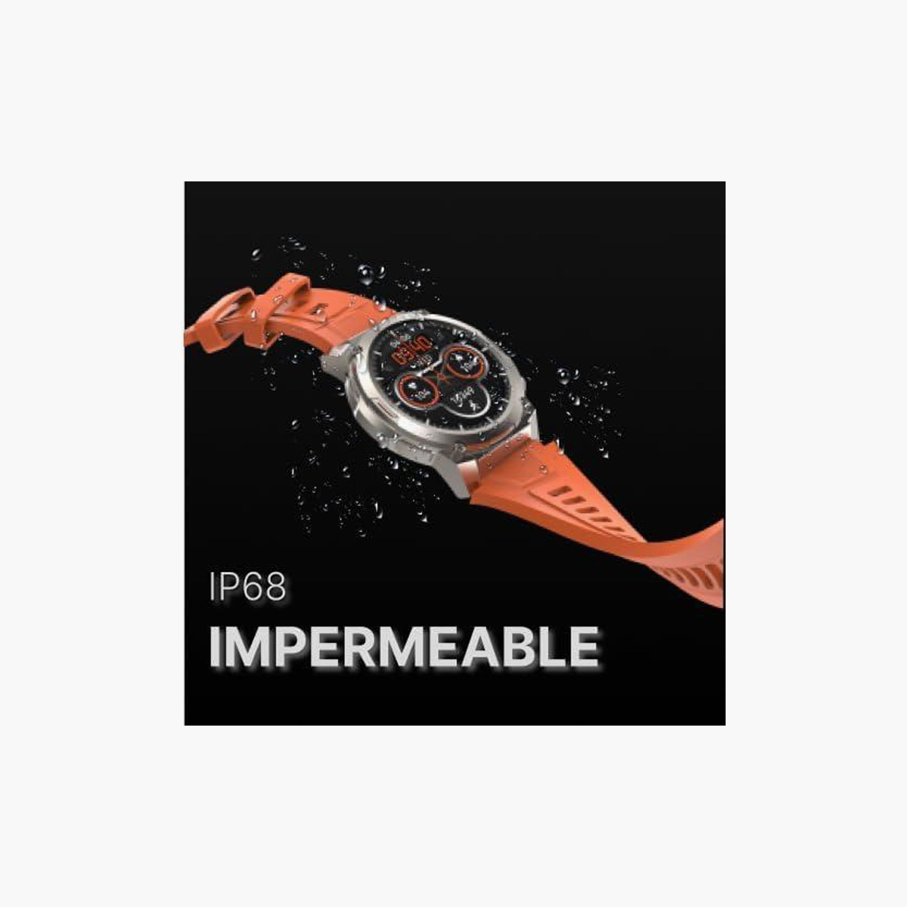 HiFuture Bluetooth Calling Smartwatch Orange | FutureGo Mix2-electronics-smartwatches-image-2