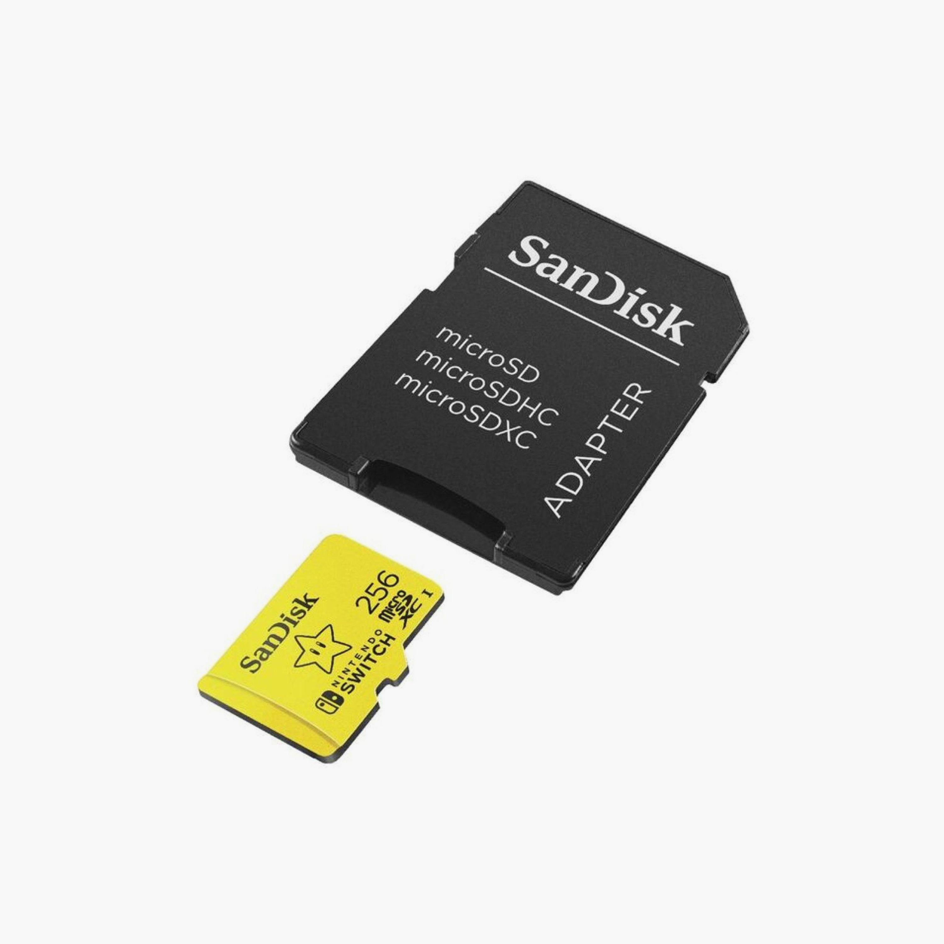 Sandisk UHS-I Nintendo Switch Micro SDXC Card 256GB Yellow | SDSQXAO-256G-GN3ZN-electronics-accessories-mobileaccesories-image-2