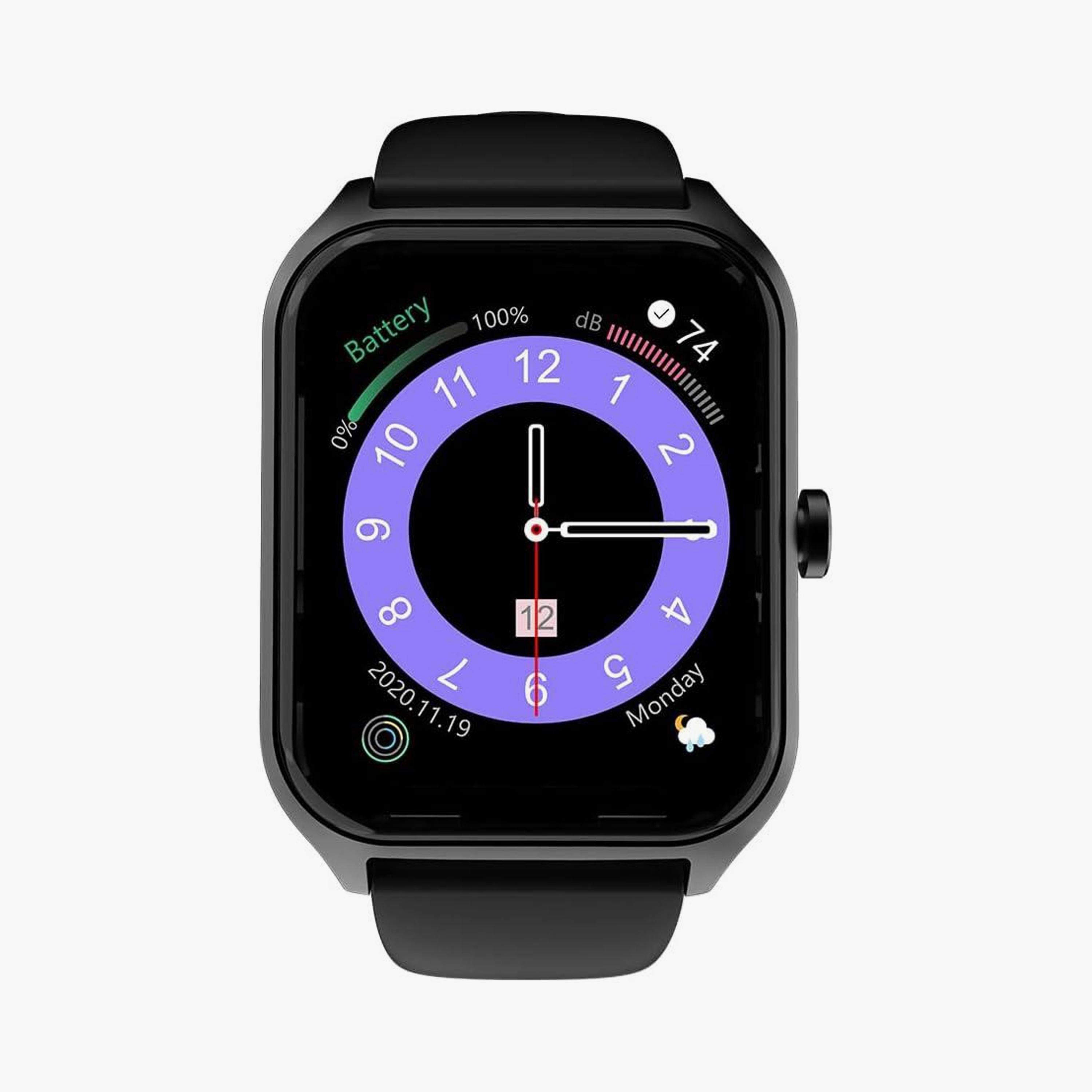 ساعة هاي فيوتشر فيوتشر فيت ألترا 2 برو الذكية مع مكالمات بلوتوث، أسود | FUTUREFIT ULTRA2 PRO-electronics-smartwatches-image-1