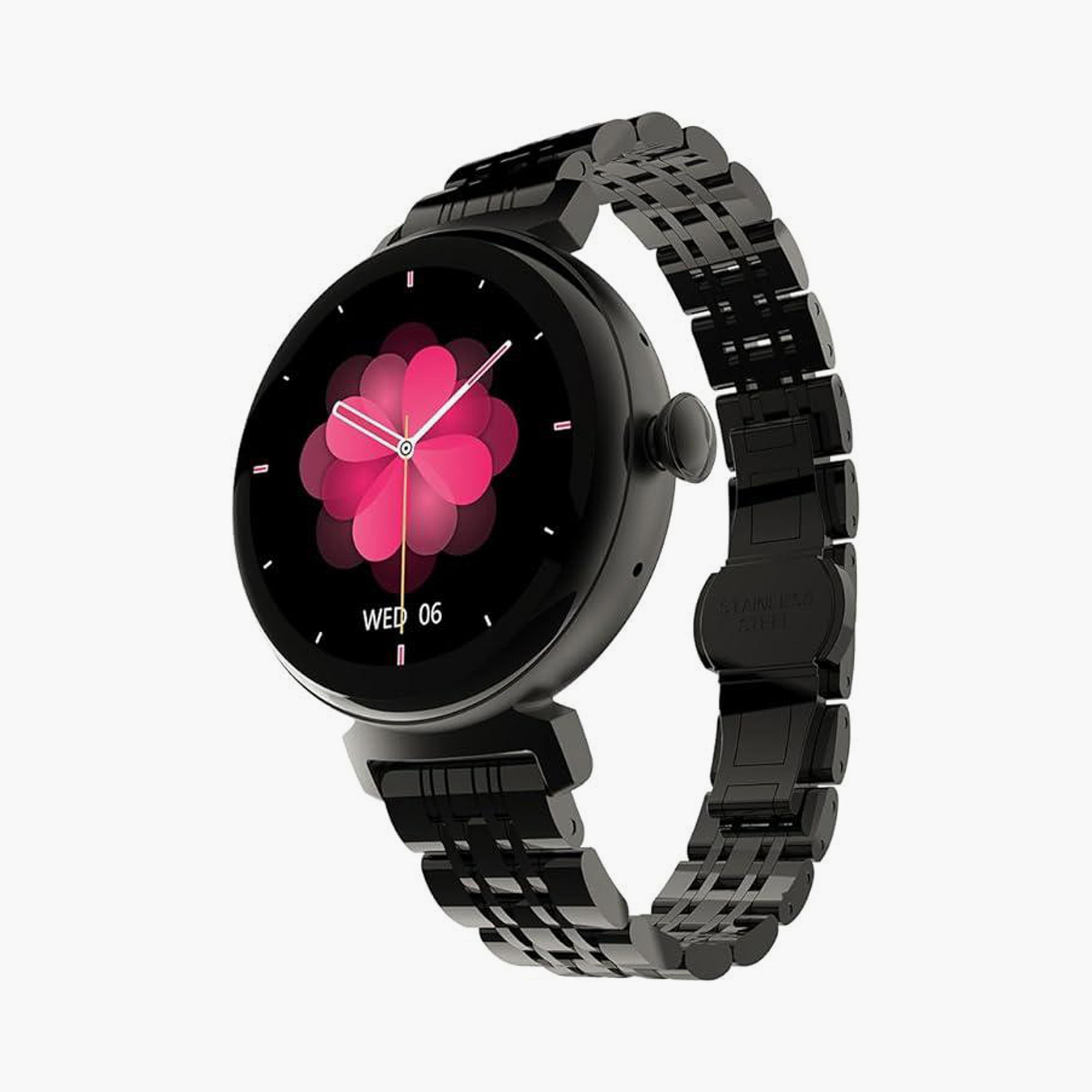 HiFuture Bluetooth Calling Smart Watch for Women Black | Future Aura-electronics-smartwatches-image-1