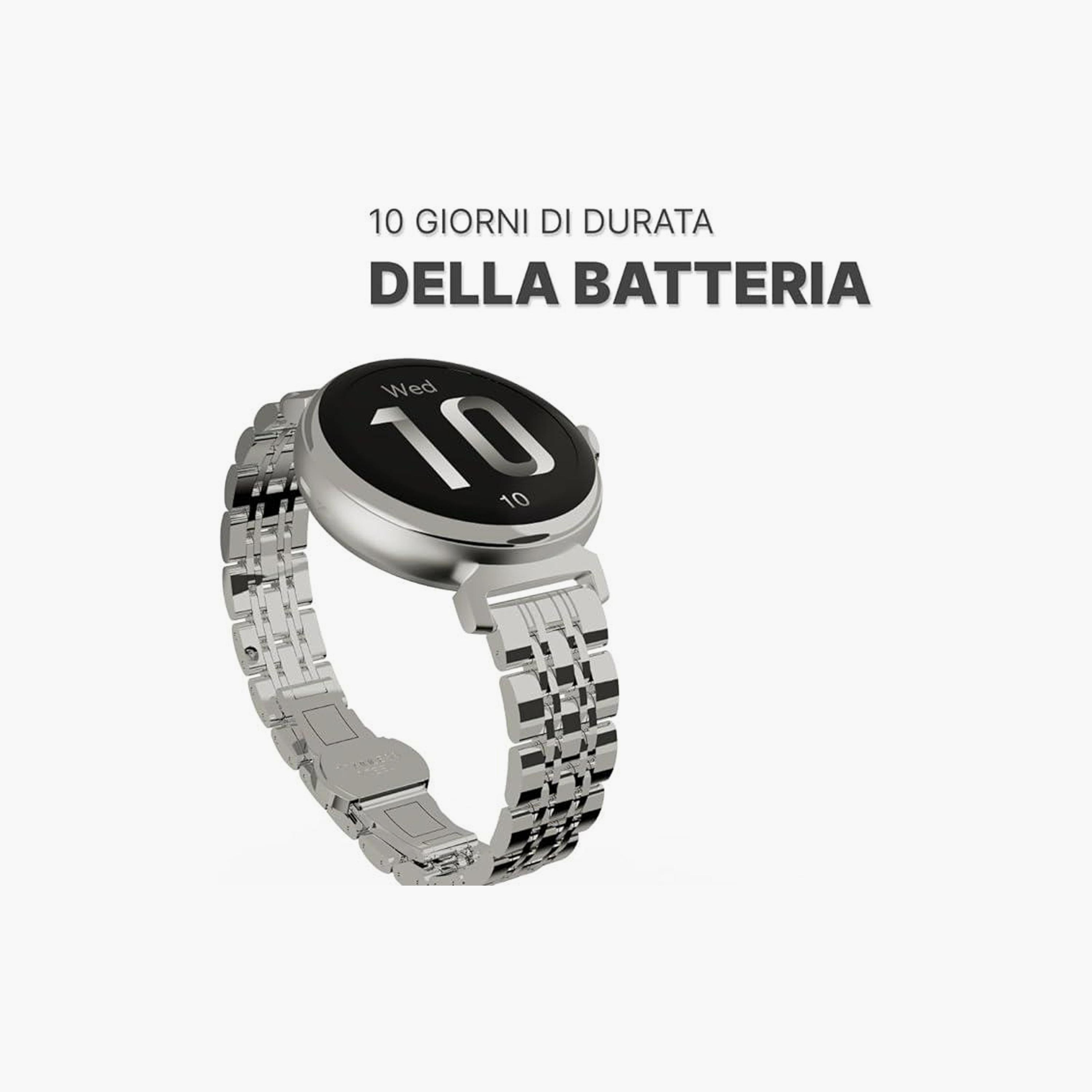 HiFuture Bluetooth Calling Smart Watch for Women Silver | Future Aura-electronics-smartwatches-image-2