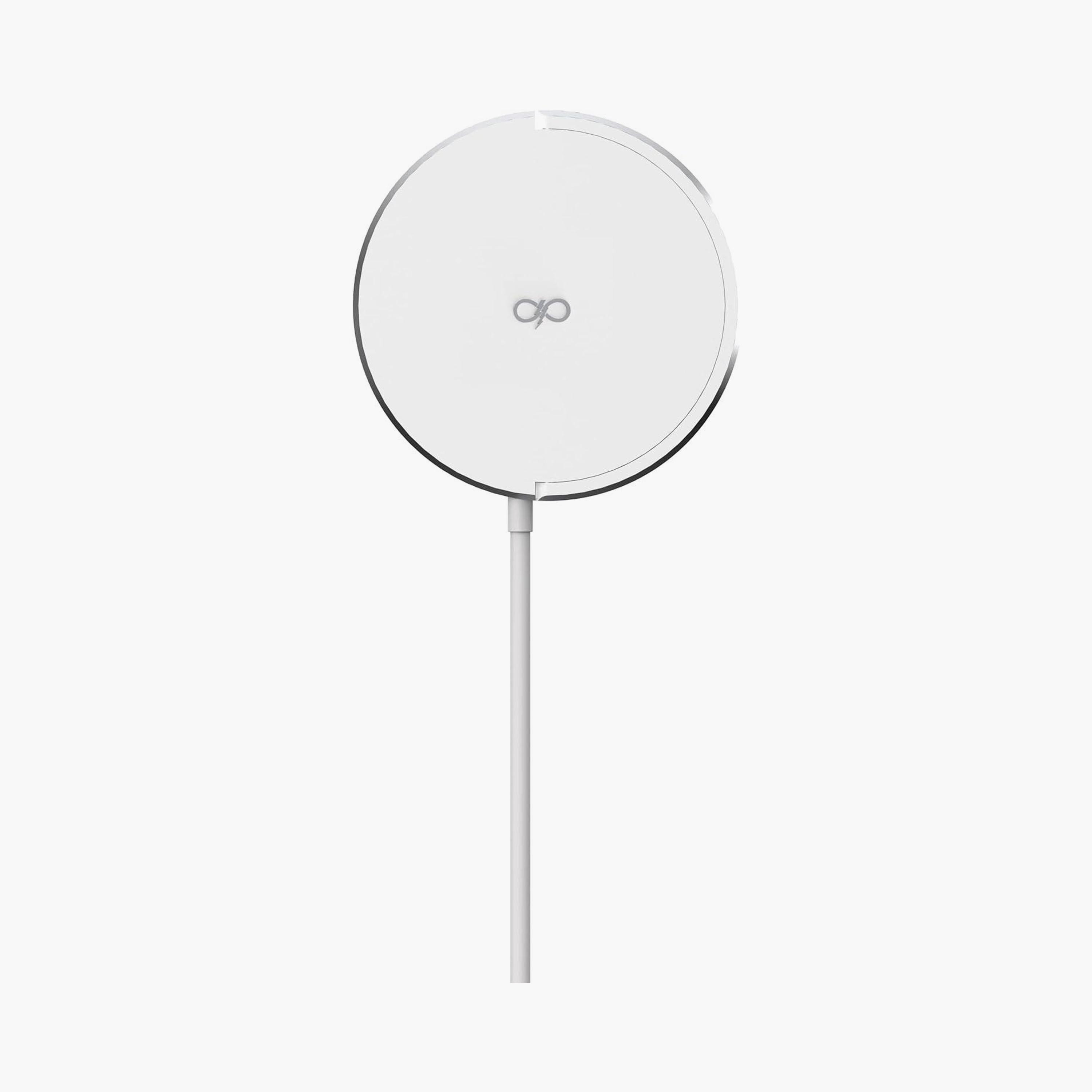 Force Power15W MagSafe Compatible Wireless Charger Stand function White | FPMSINDPAD15WW-electronics-accessories-mobileaccesories-image-2