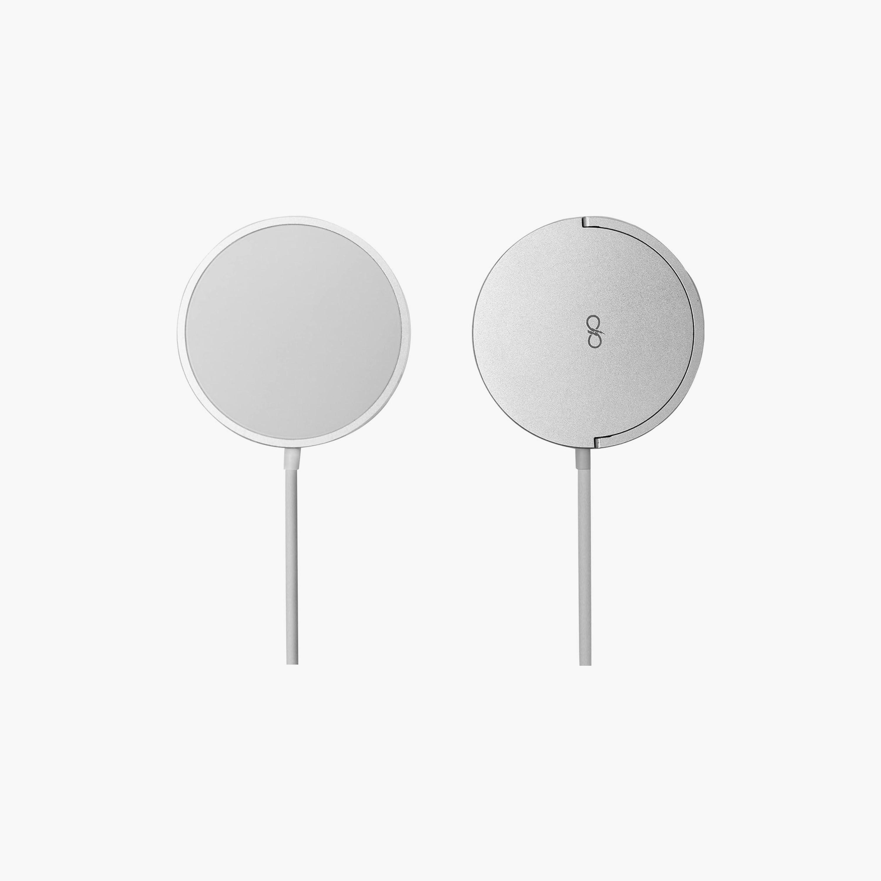 Force Power15W MagSafe Compatible Wireless Charger Stand function White | FPMSINDPAD15WW-electronics-accessories-mobileaccesories-image-3